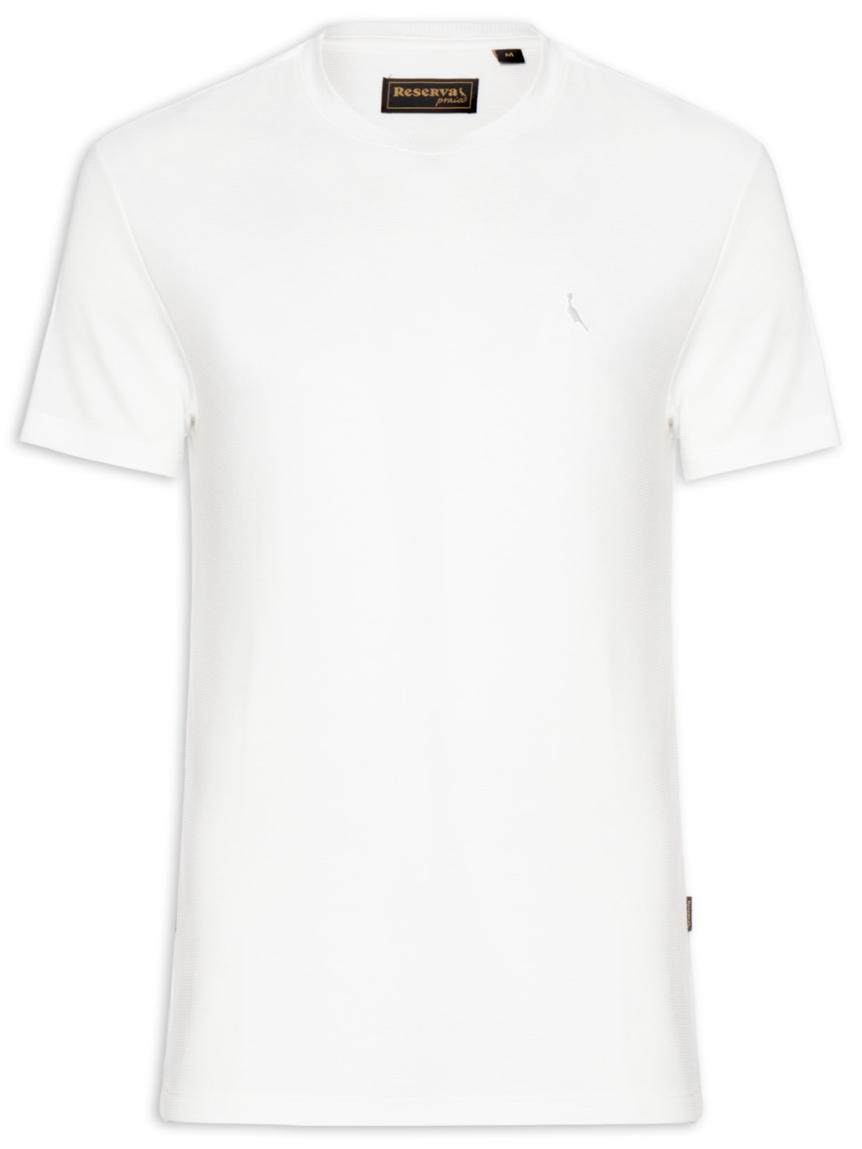 Camiseta Masculina Regular Wellen - Branco
