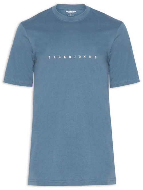 Camiseta Masculina Relaxed Fit - Azul