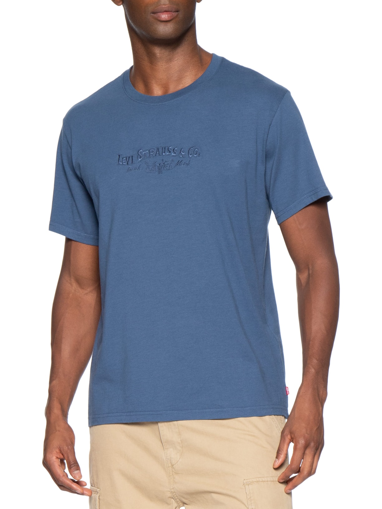 Camiseta Masculina Relaxed Fit Azul Levi's