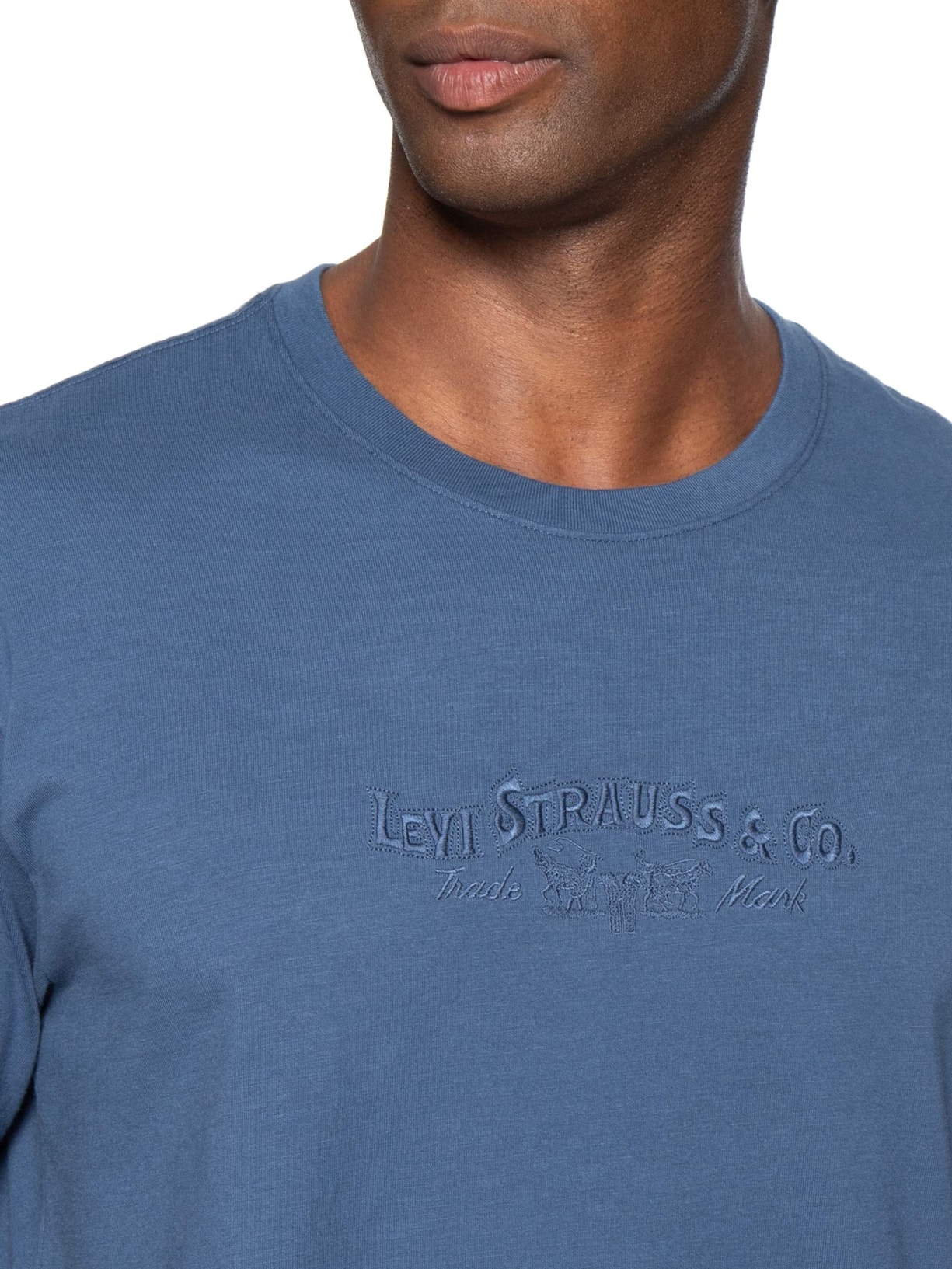 Camiseta Masculina Relaxed Fit Azul Levi's