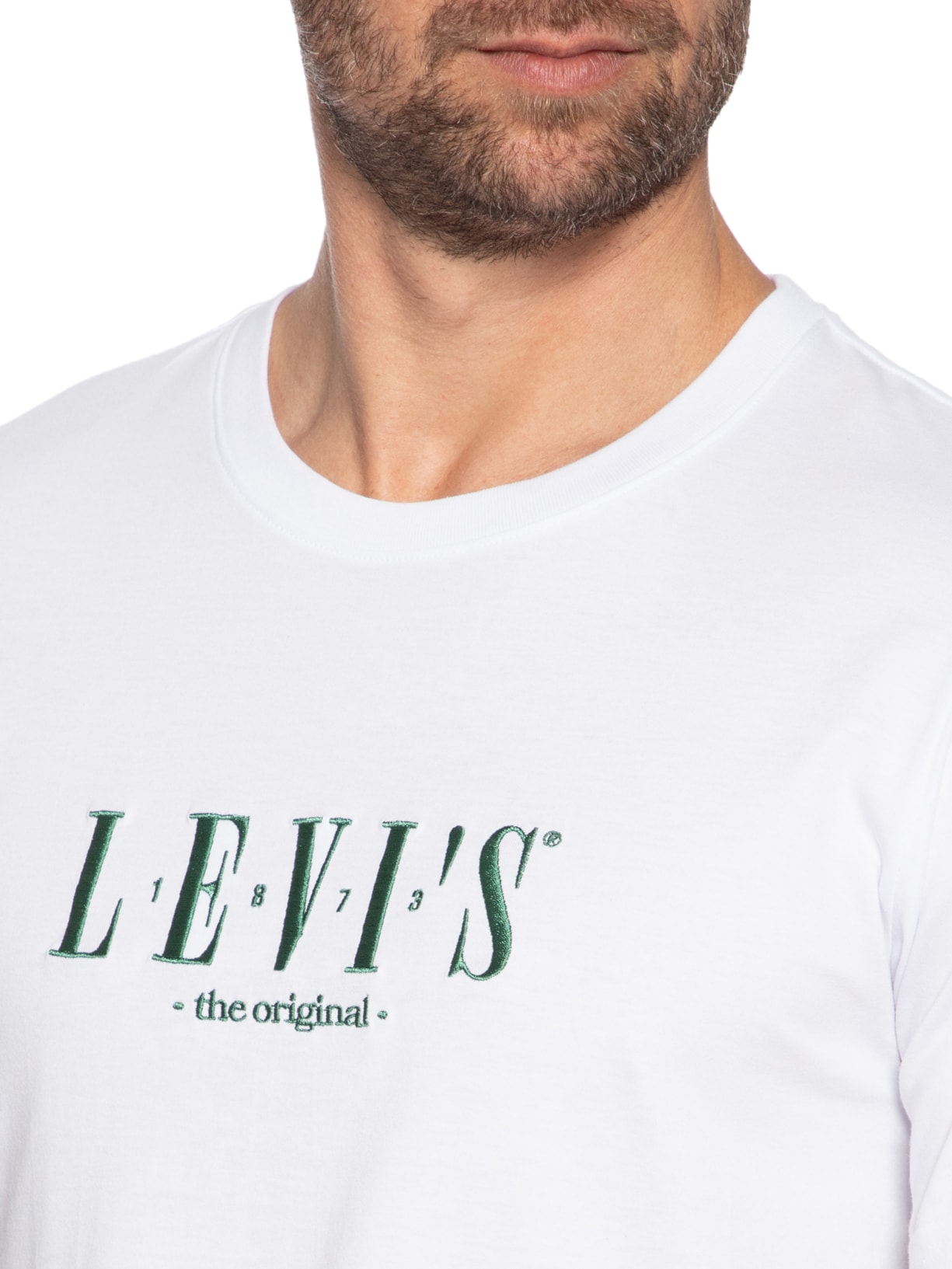 Camiseta Masculina Relaxed Fit Branco Levi's