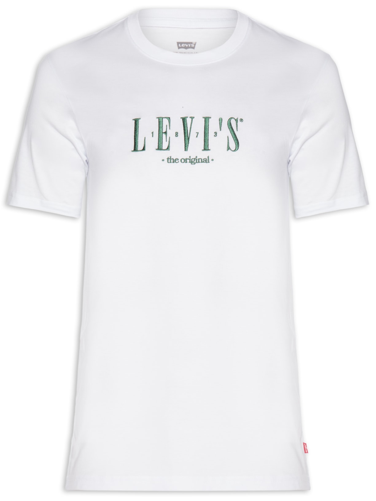Camiseta Masculina Relaxed Fit Branco Levi's