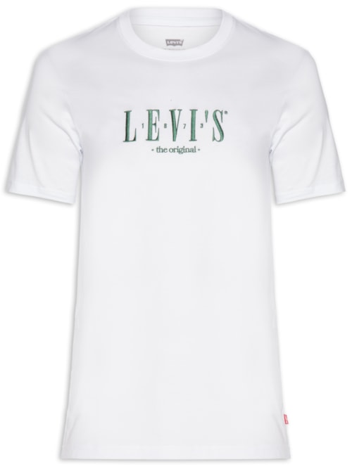 Camiseta Masculina Relaxed Fit - Branco