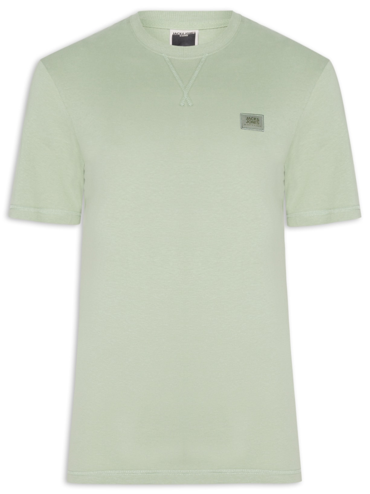 Camiseta Masculina Relaxed Fit Em Algodão Verde Jack & Jones