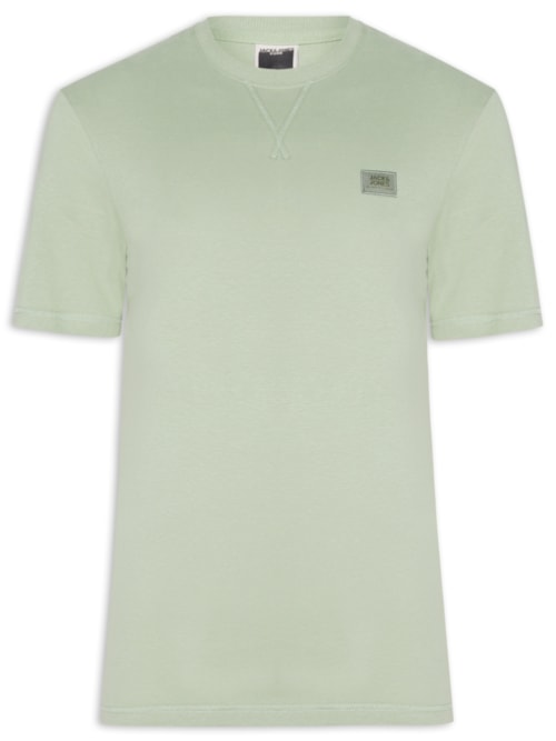 Camiseta Masculina Relaxed Fit Em Algodão - Verde