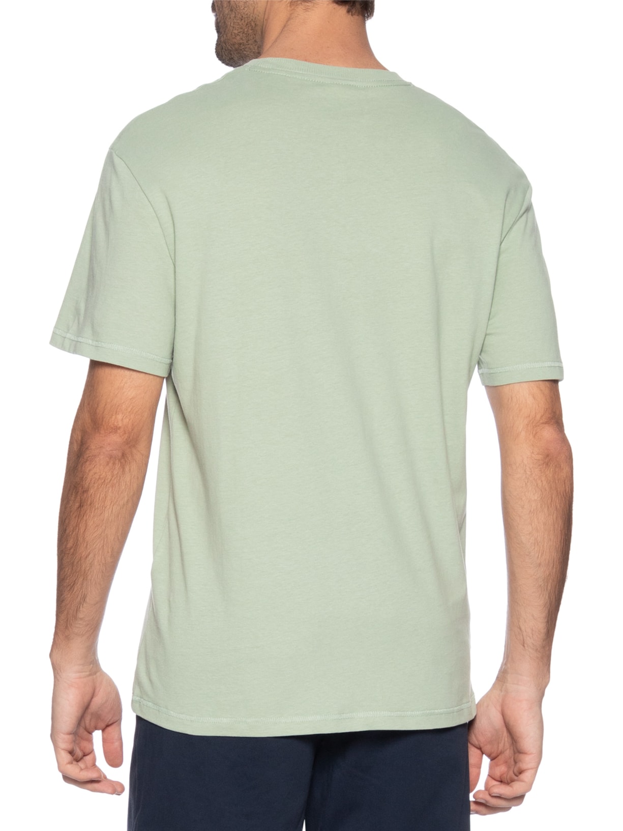 Camiseta Masculina Relaxed Fit Em Algodão Verde Jack & Jones