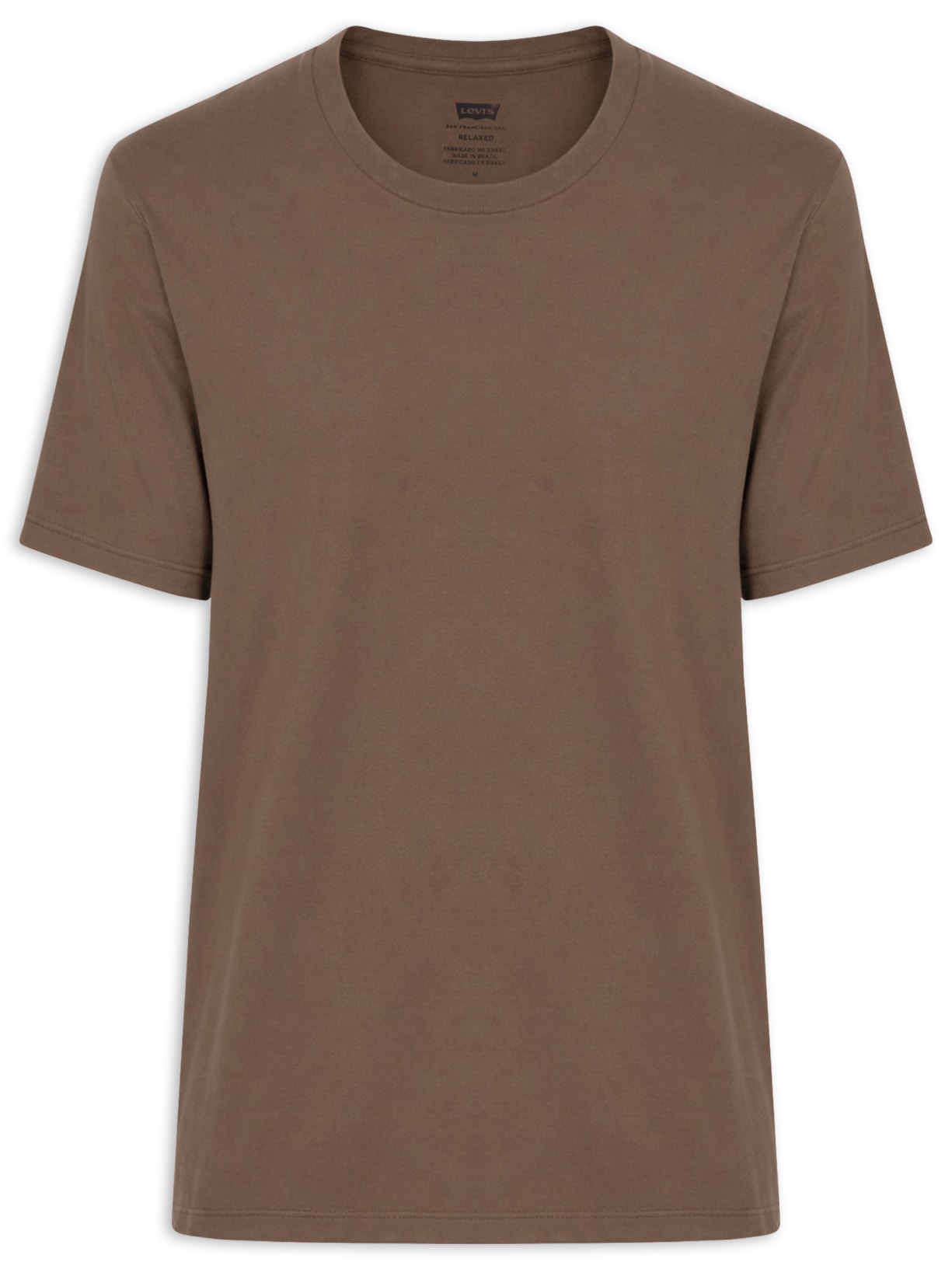 Camiseta Masculina Relaxed Fit Essential Marrom Levi's