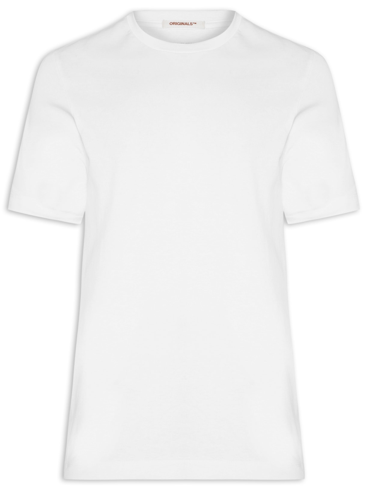 Camiseta Masculina Relaxed Fit Rubber Print - Branco