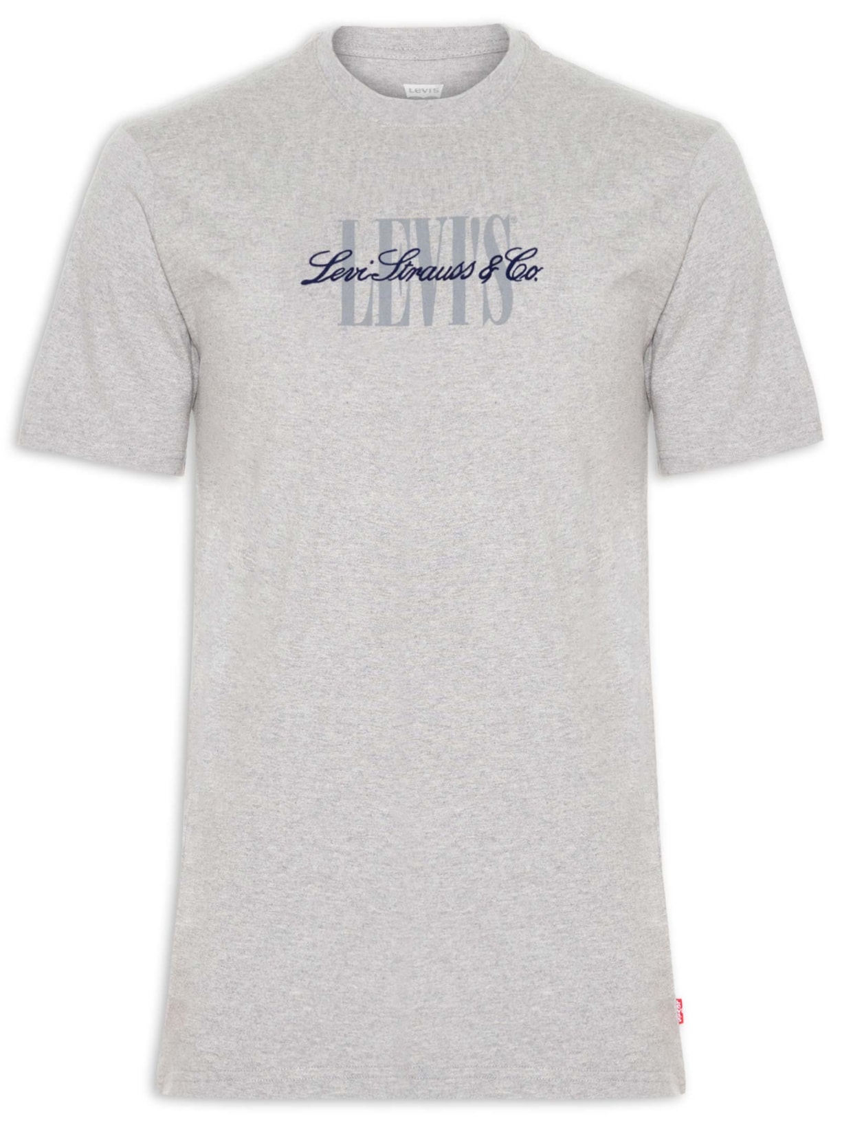 Camiseta Masculina Relaxed Fit SS Graphic Cinza Levi's