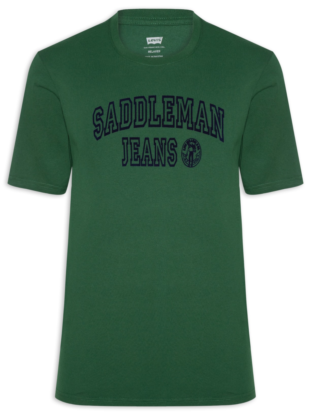 Camiseta Masculina Relaxed Fit - Verde