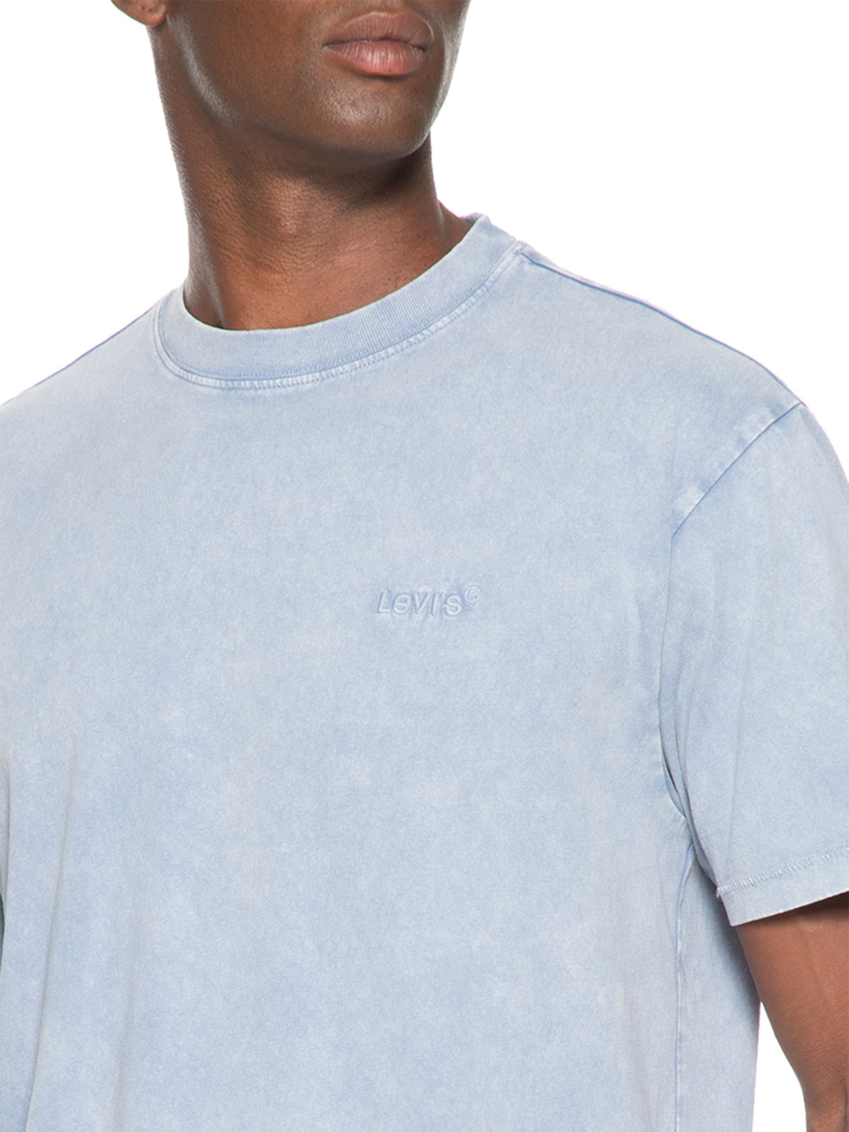 Camiseta Masculina Relaxed Fit Vintage Red Tab Azul Levi's