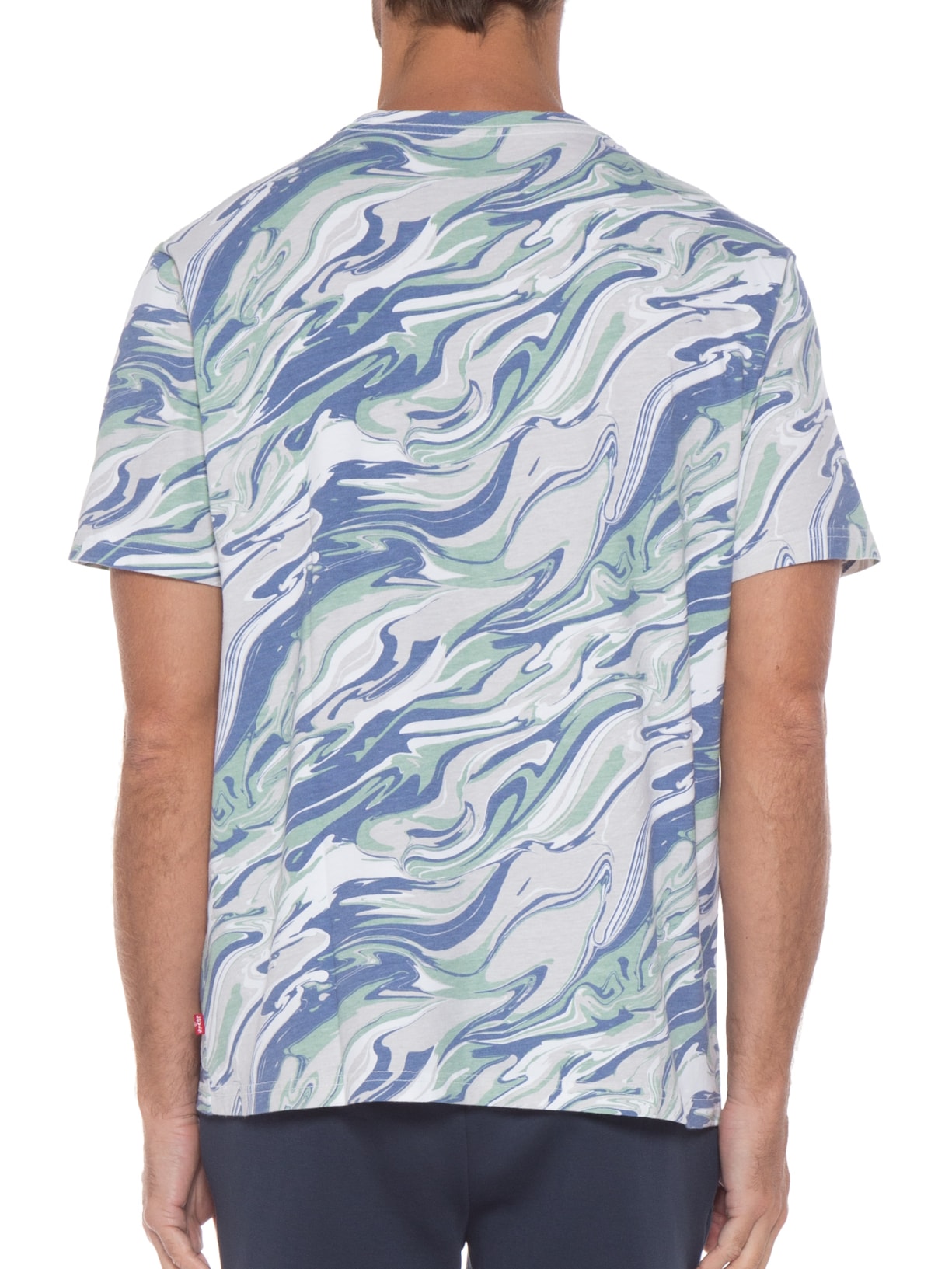 Camiseta Masculina Relaxed Graphic Tee Cinza Levi's