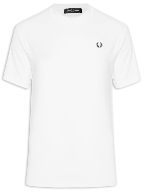 Camiseta Masculina Relaxed Towelling - Branco