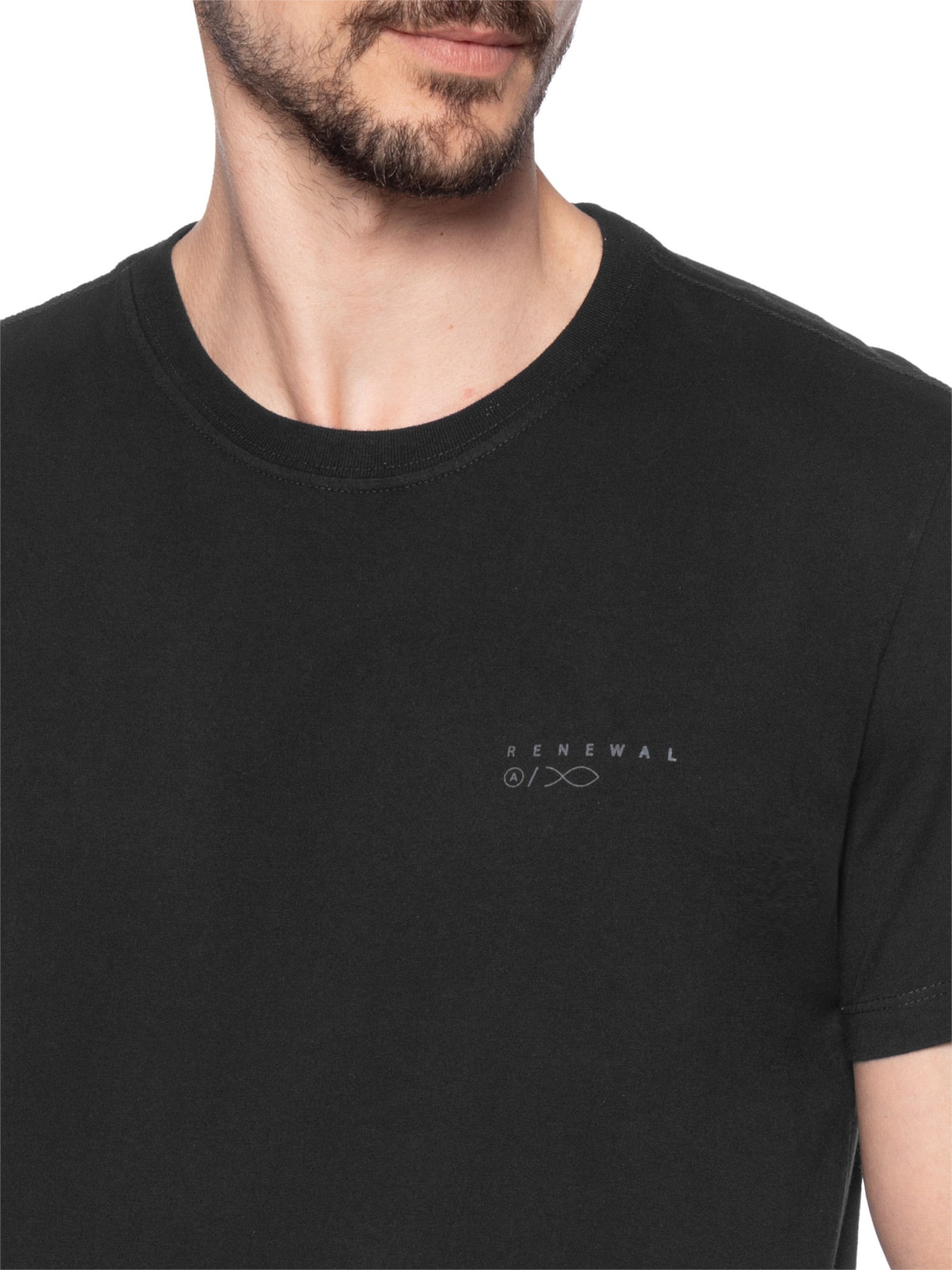 Camiseta Masculina Renewal Preto Austral