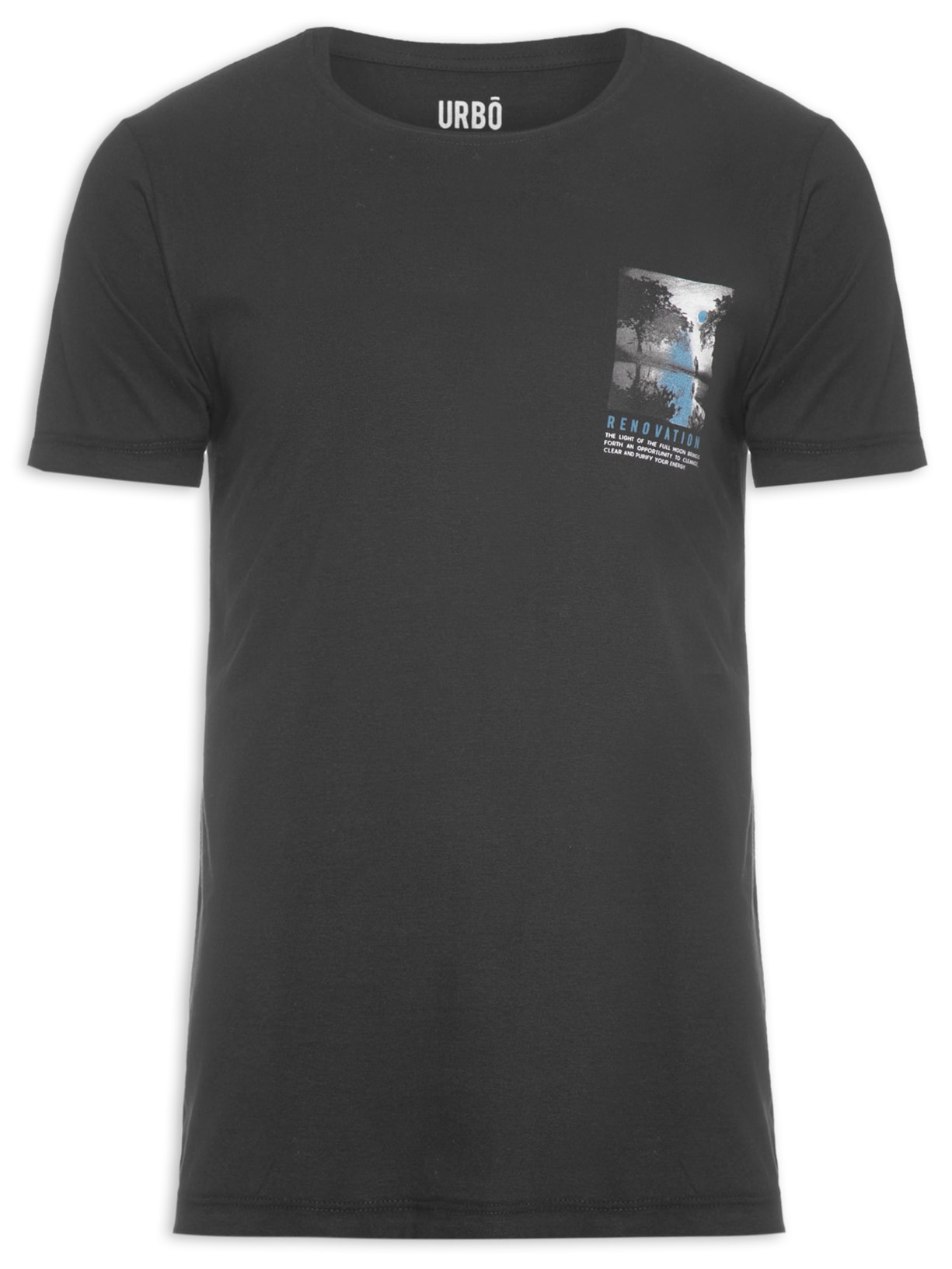 Camiseta Masculina Renovation - Preto