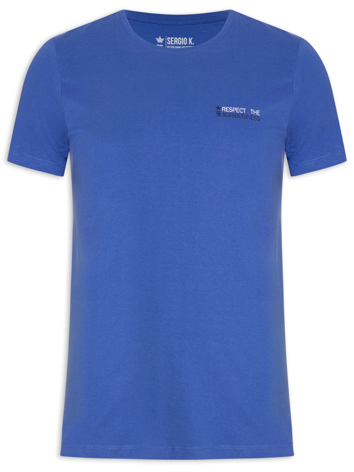 Camiseta Masculina Respect Agrbusiness - Azul