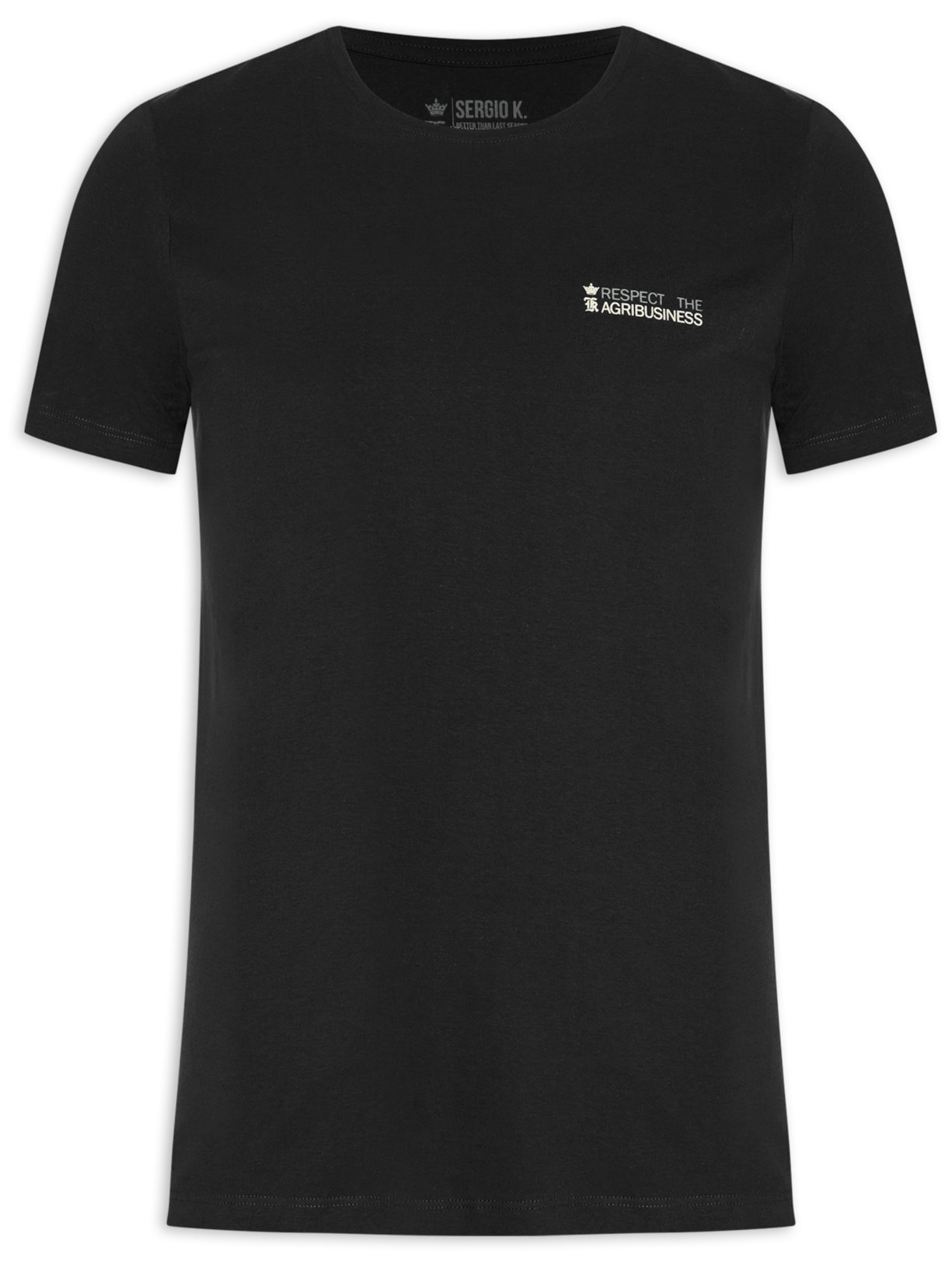 Camiseta Masculina Respect Agrbusiness - Preto