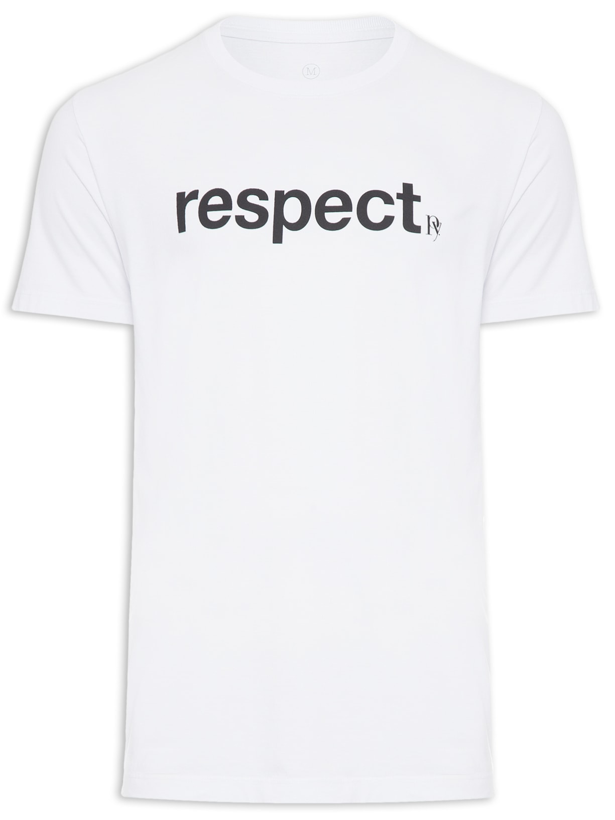 Camiseta Masculina Respect - Branco