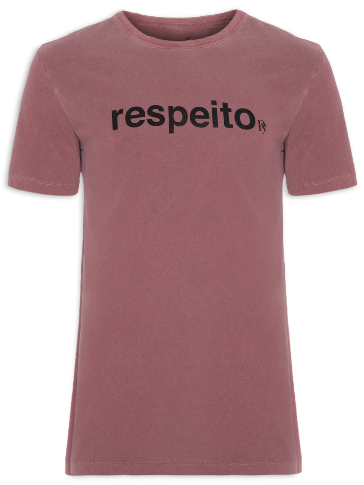 Camiseta Masculina Respeito - Vermelho