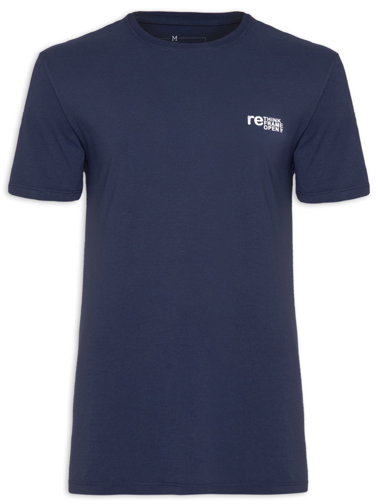 Camiseta Masculina Rethink - Azul