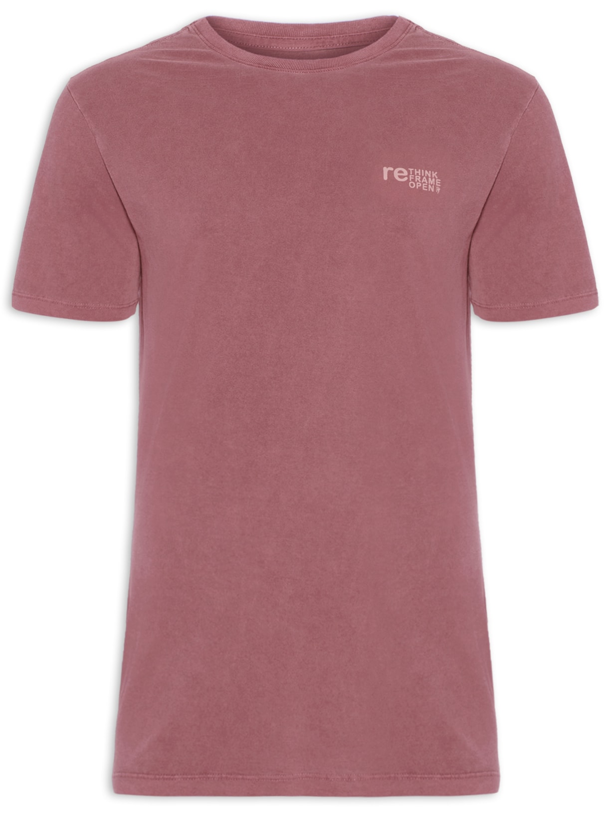 Camiseta Masculina Rethink - Vermelho