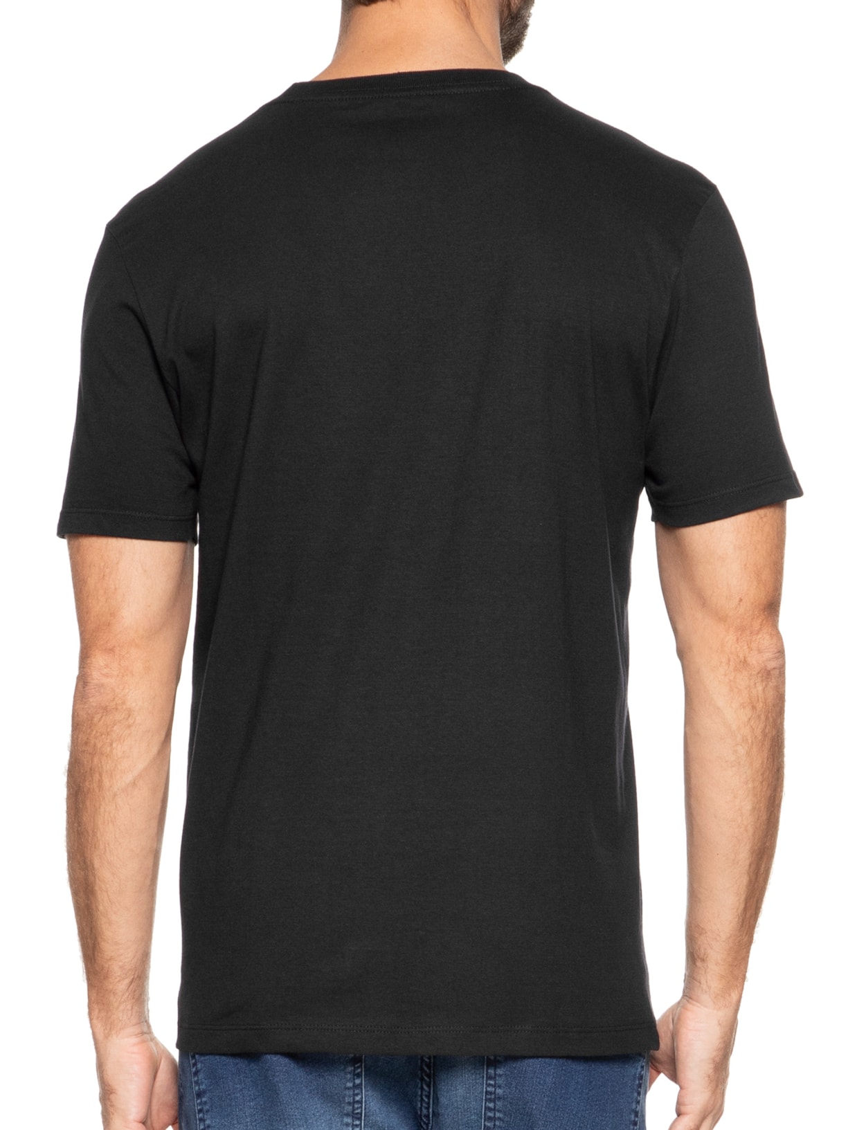 Camiseta Masculina Rg Jhn Square Preto John John