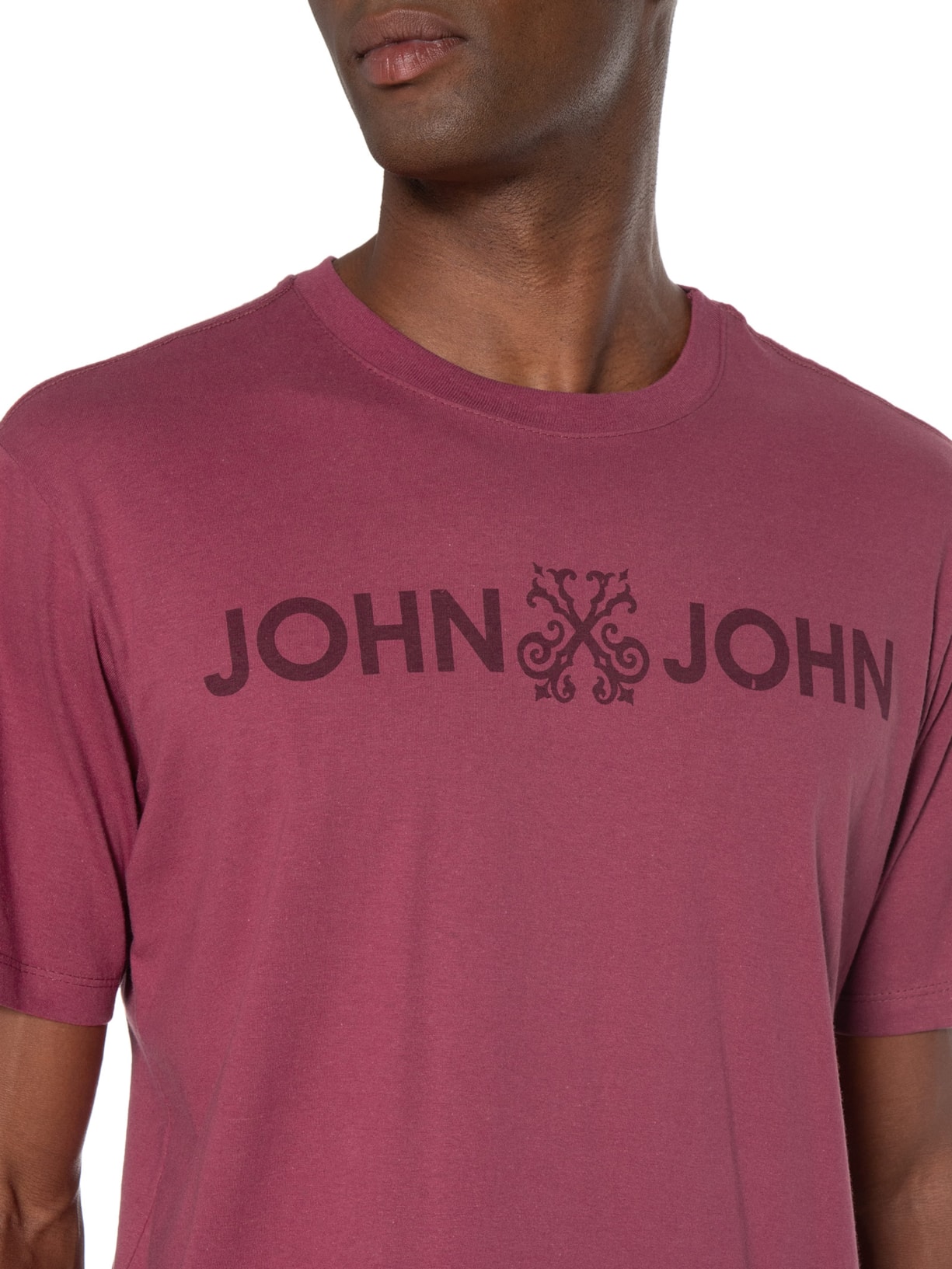Camiseta Masculina Rg Jj Basic Vermelho John John