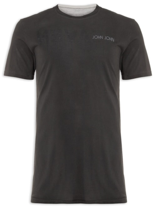 Camiseta Masculina Rg Jj Mike - Cinza