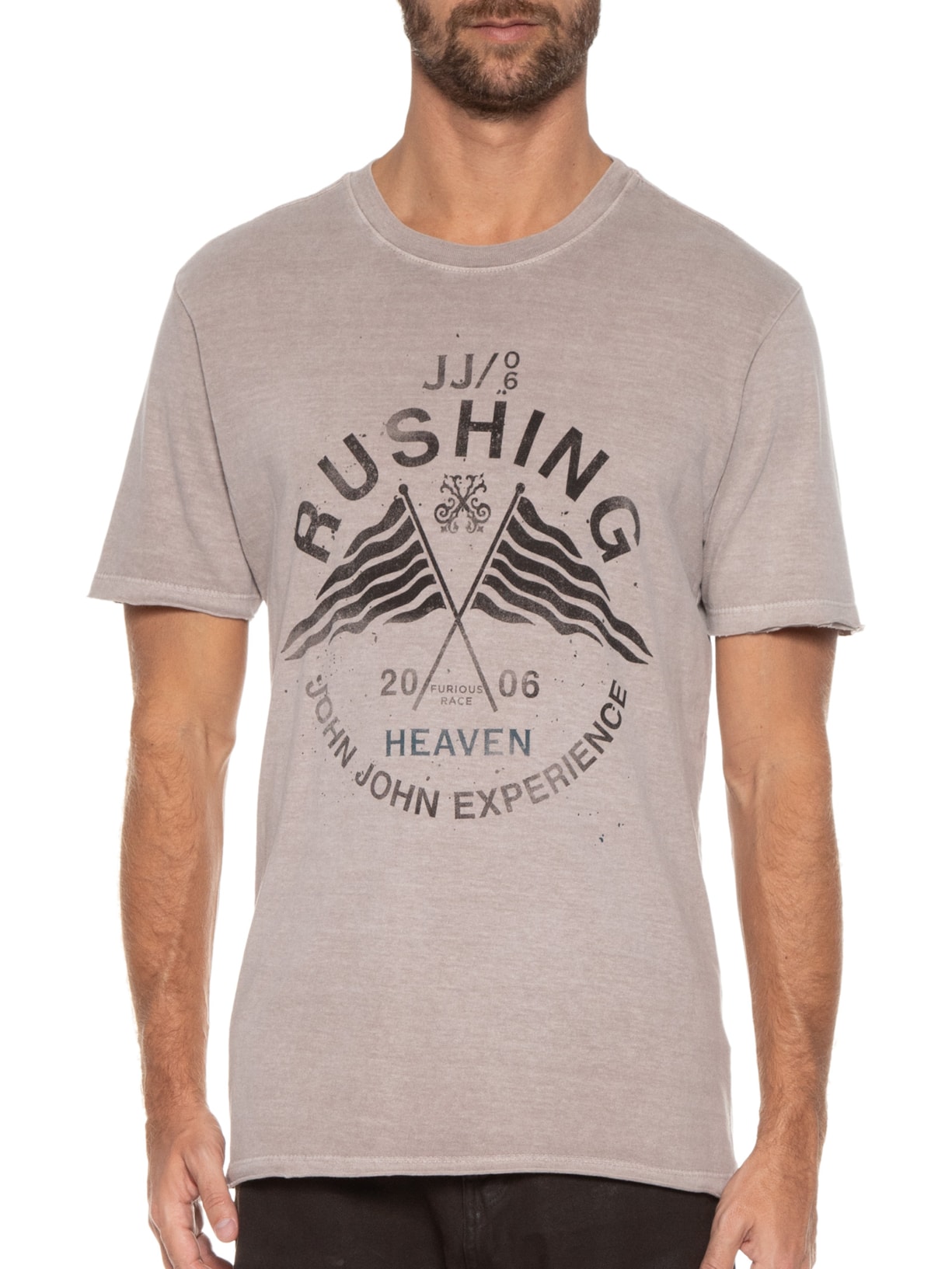 Camiseta Masculina Rg Jrushing Cinza John John