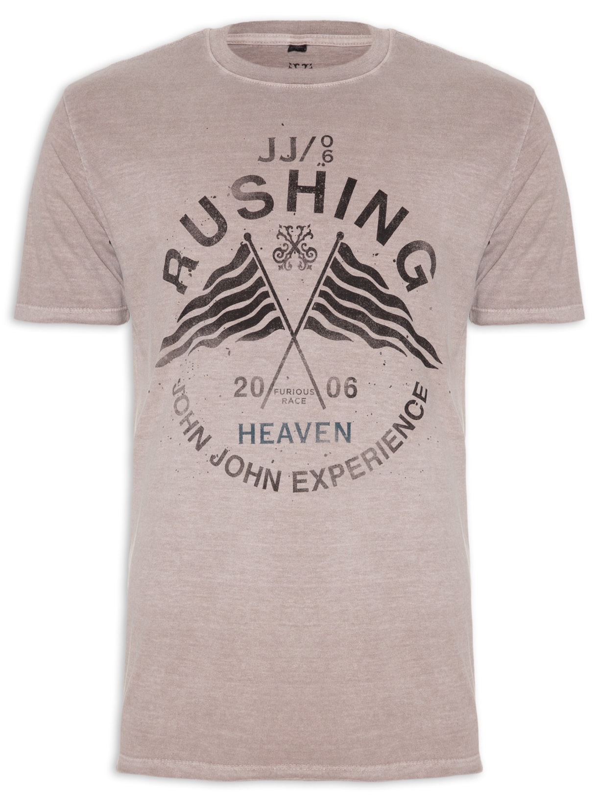 Camiseta Masculina Rg Jrushing - Cinza