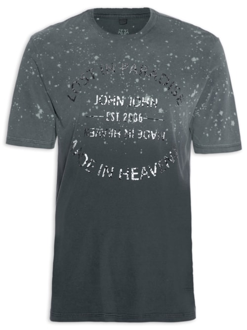 Camiseta Masculina Rg Lost In Paradise - Cinza