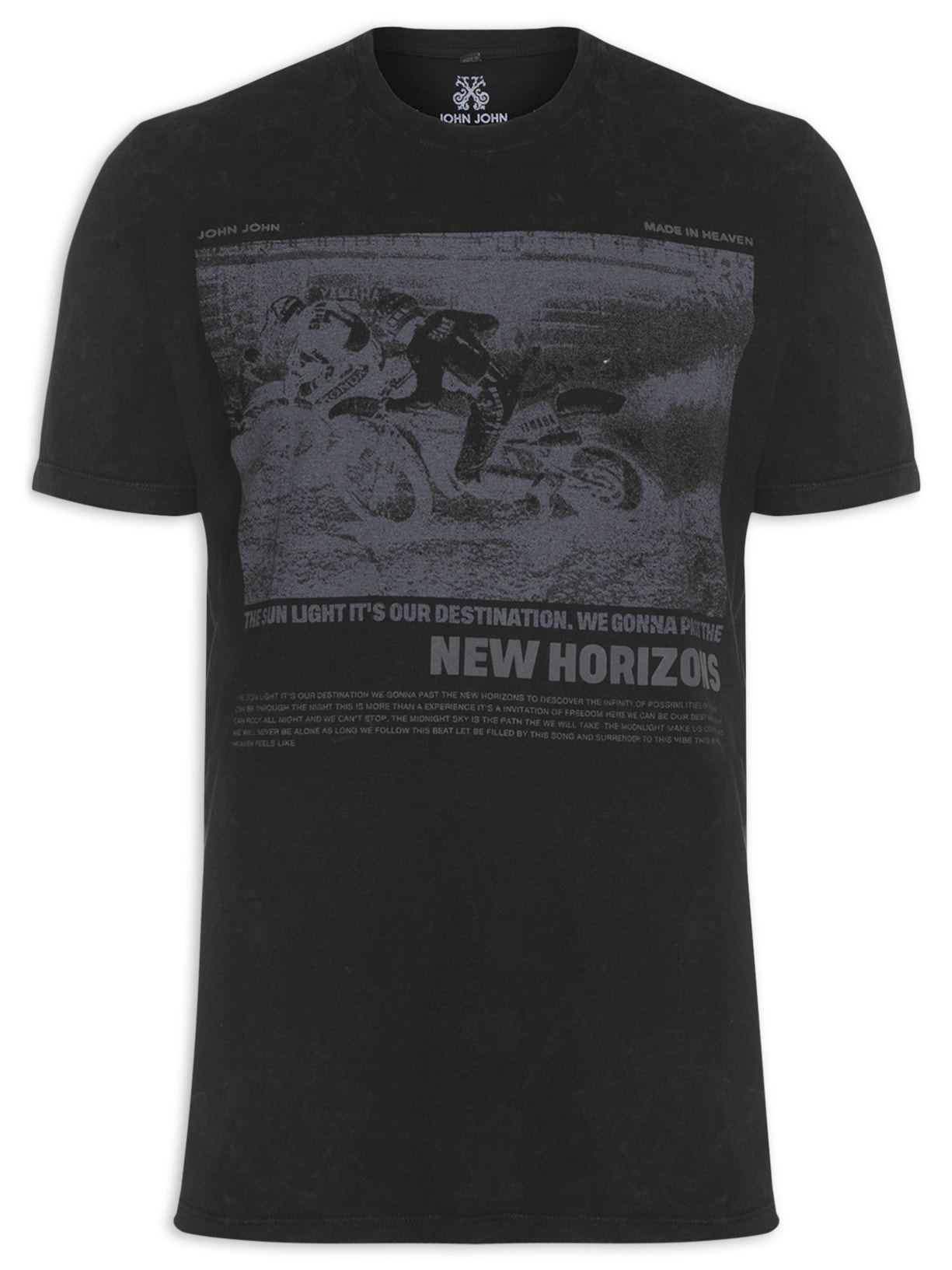 Camiseta Masculina Rg Riders Horizon - Preto
