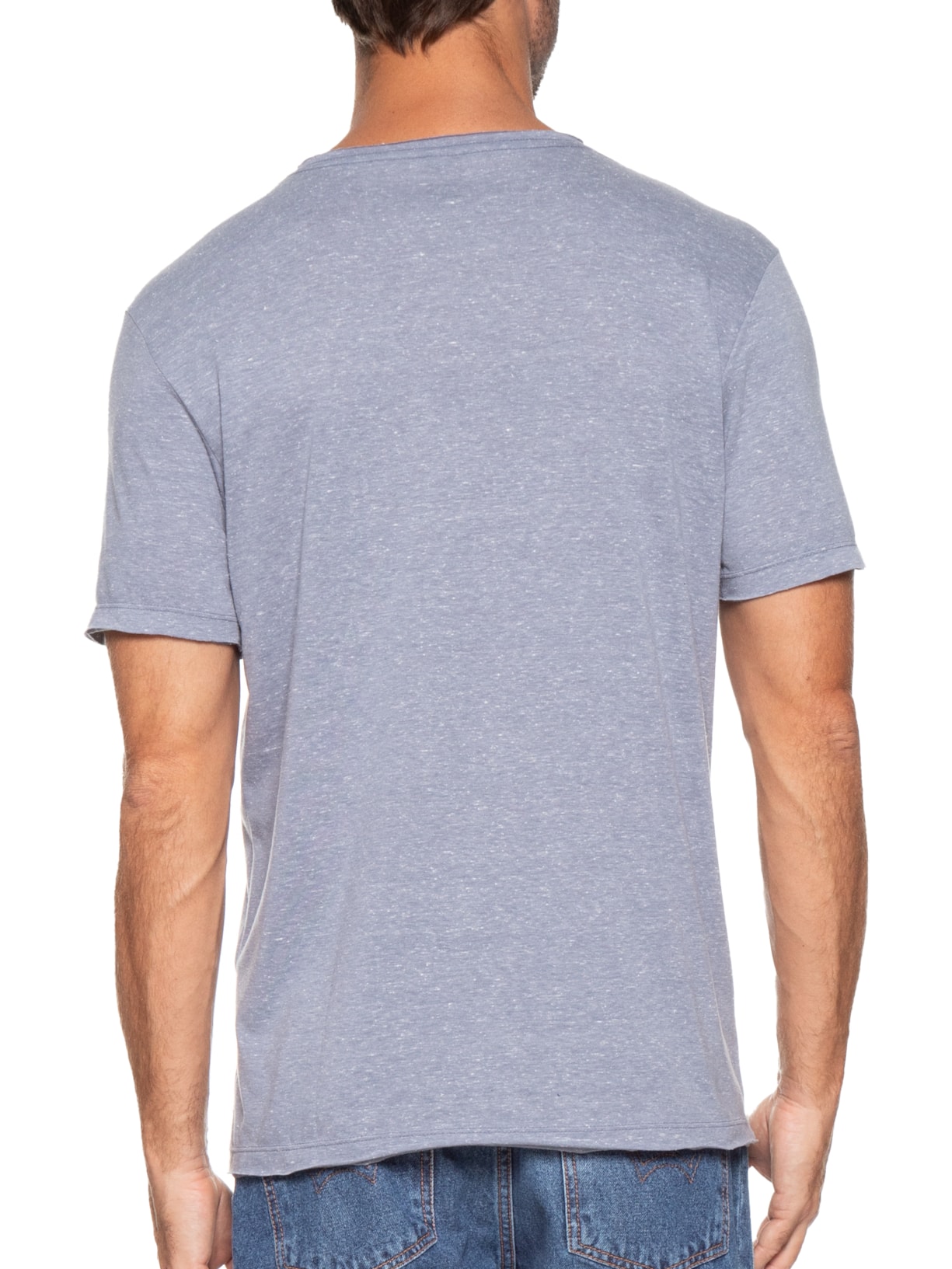 Camiseta Masculina Rg Single Basic Azul John John