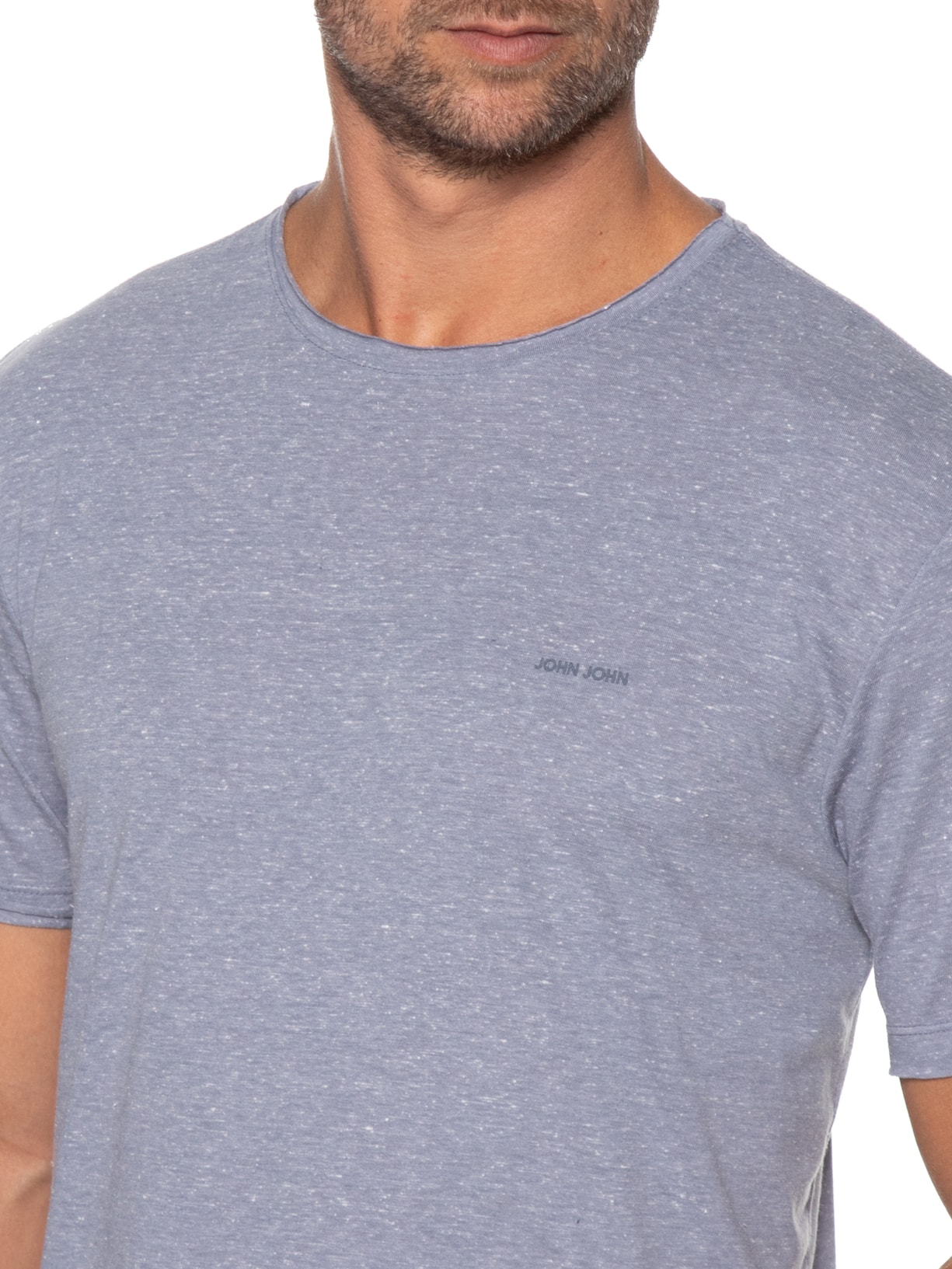 Camiseta Masculina Rg Single Basic Azul John John