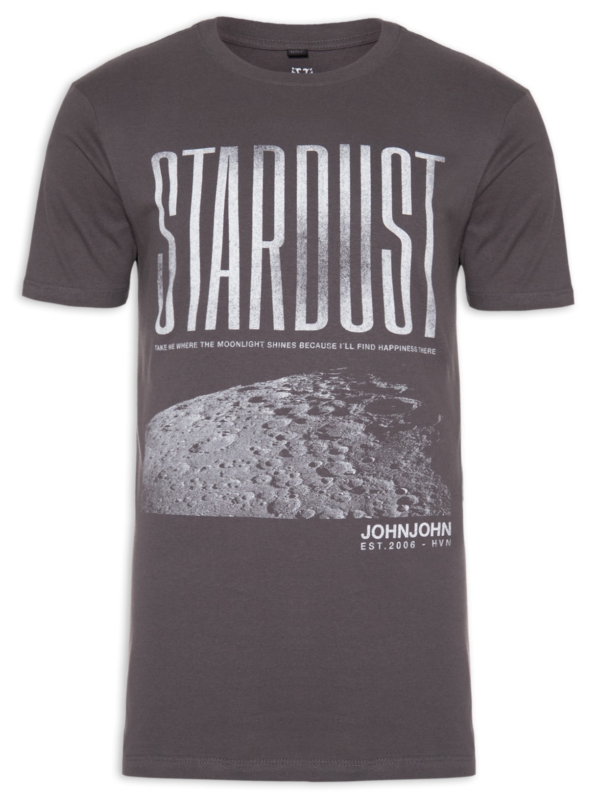 Camiseta Masculina Rg Stardust Moon - Cinza