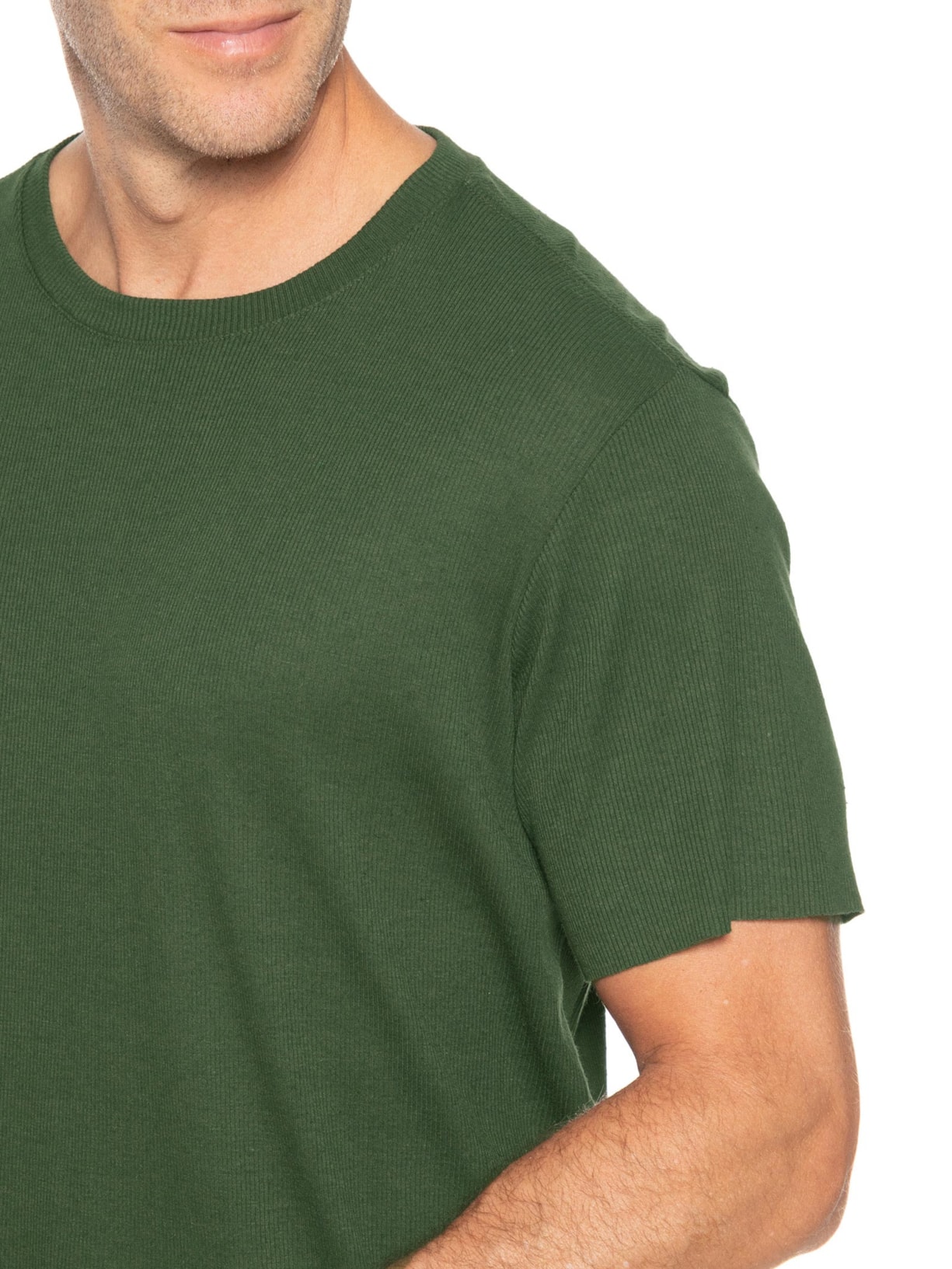 Camiseta Masculina Ribana Light Verde Osklen
