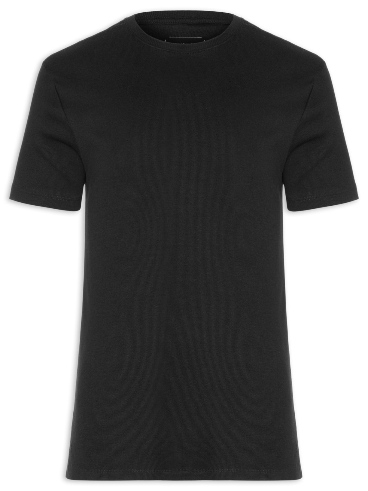 Camiseta Masculina Ribana Logo Monograma Preto Calvin Klein Jeans