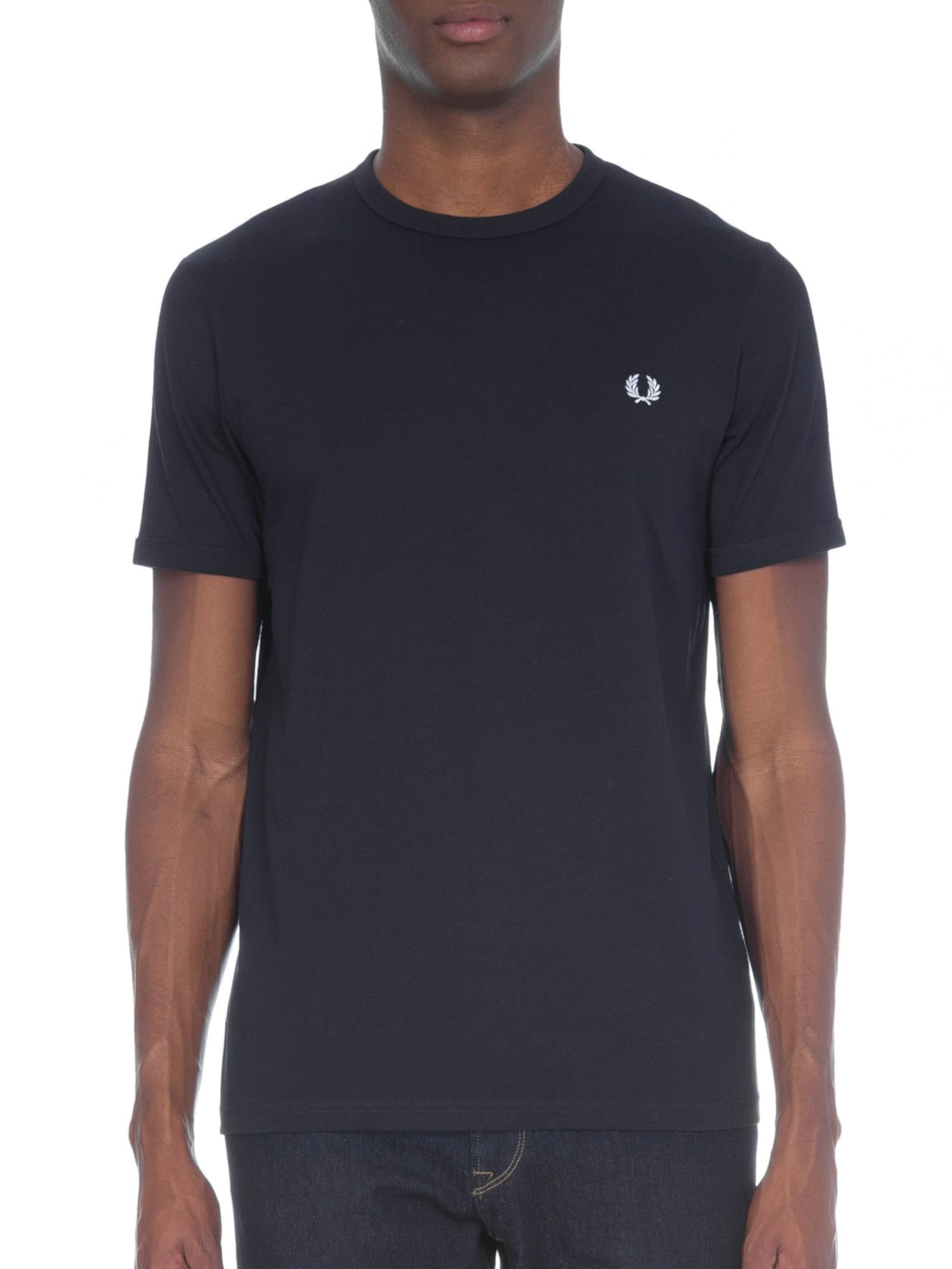 Camiseta Masculina Ringer Azul Fred Perry