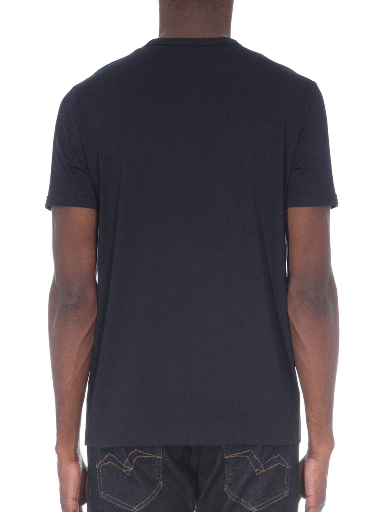 Camiseta Masculina Ringer Azul Fred Perry