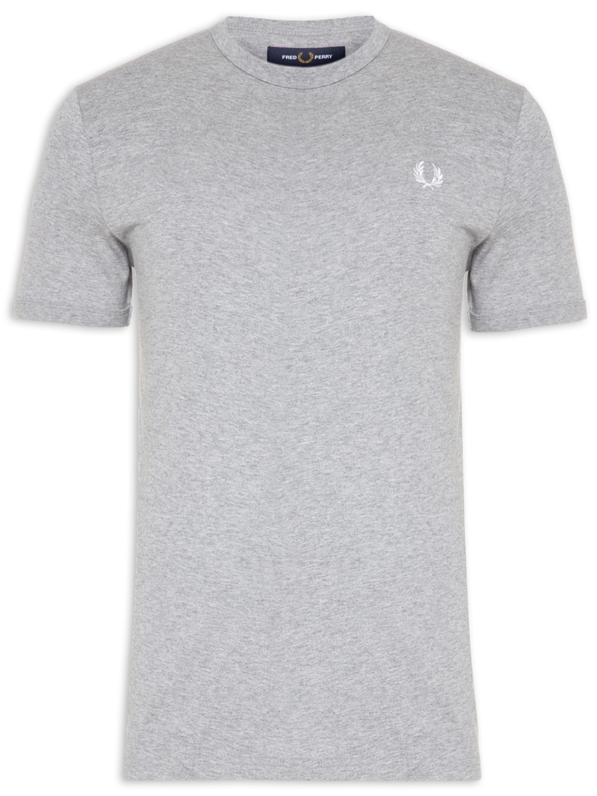 Camiseta Masculina Ringer - Cinza