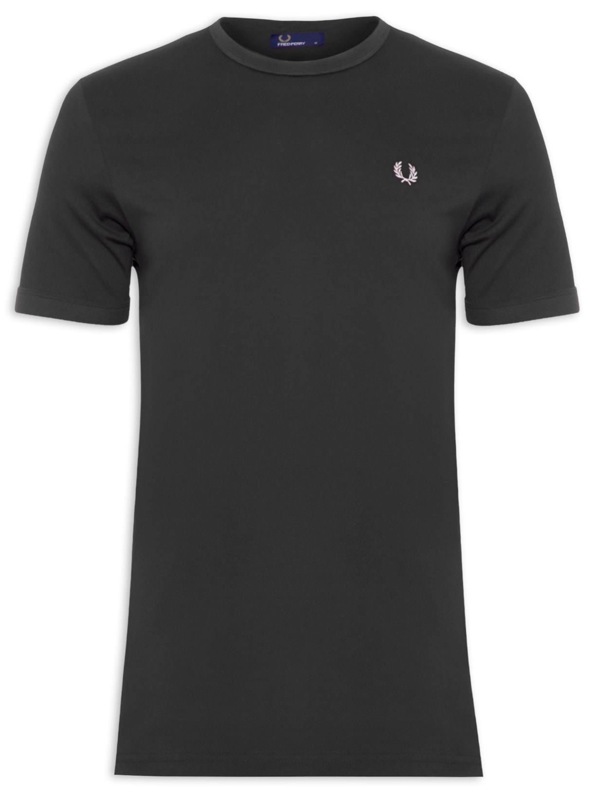 Camiseta Masculina Ringer - Preto