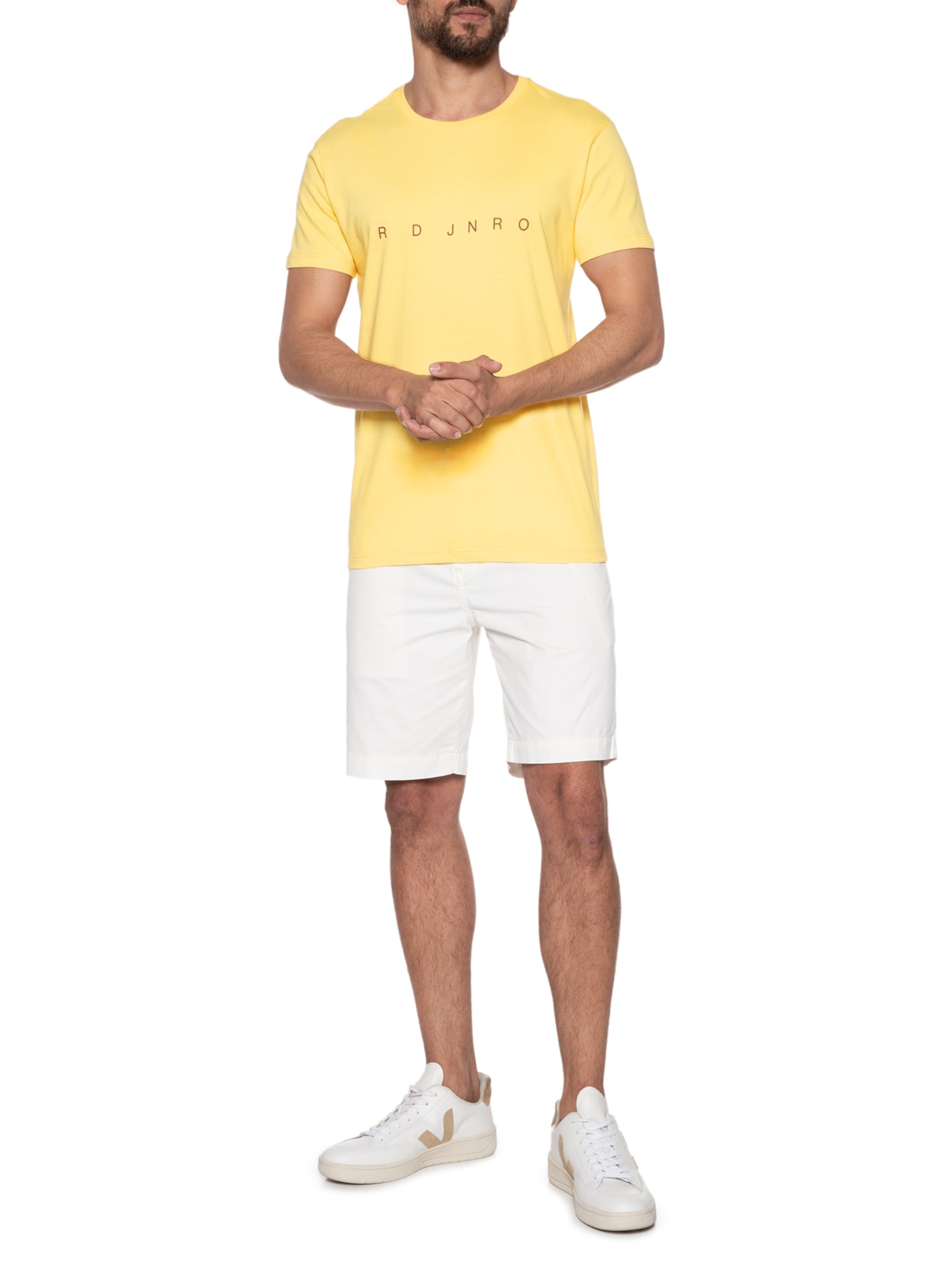 Camiseta Masculina Rio De Janeiro Amarelo Foxton