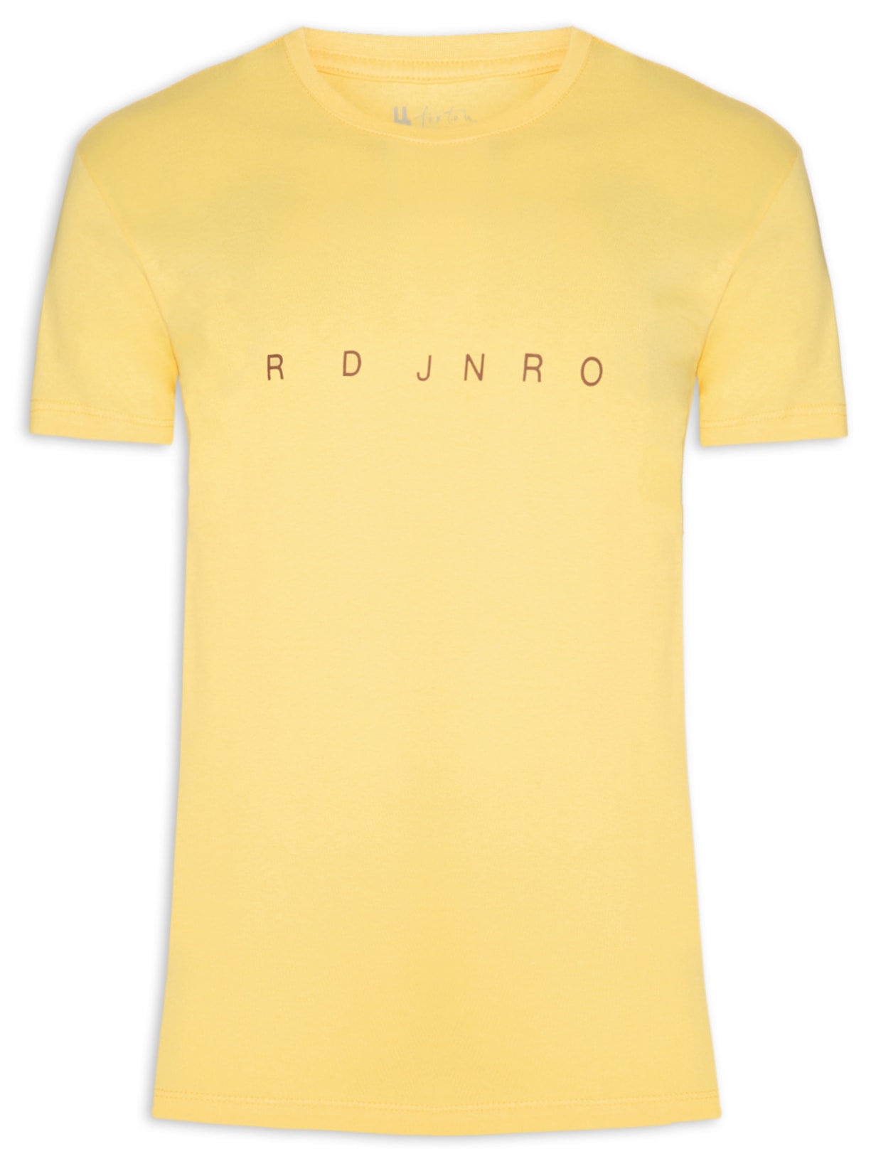 Camiseta Masculina Rio De Janeiro Amarelo Foxton