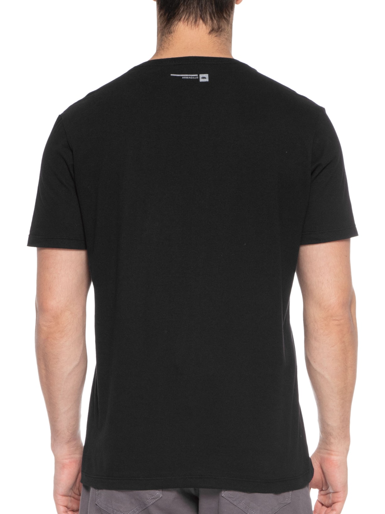 Camiseta Masculina Rio Photografic Preto Armadillo