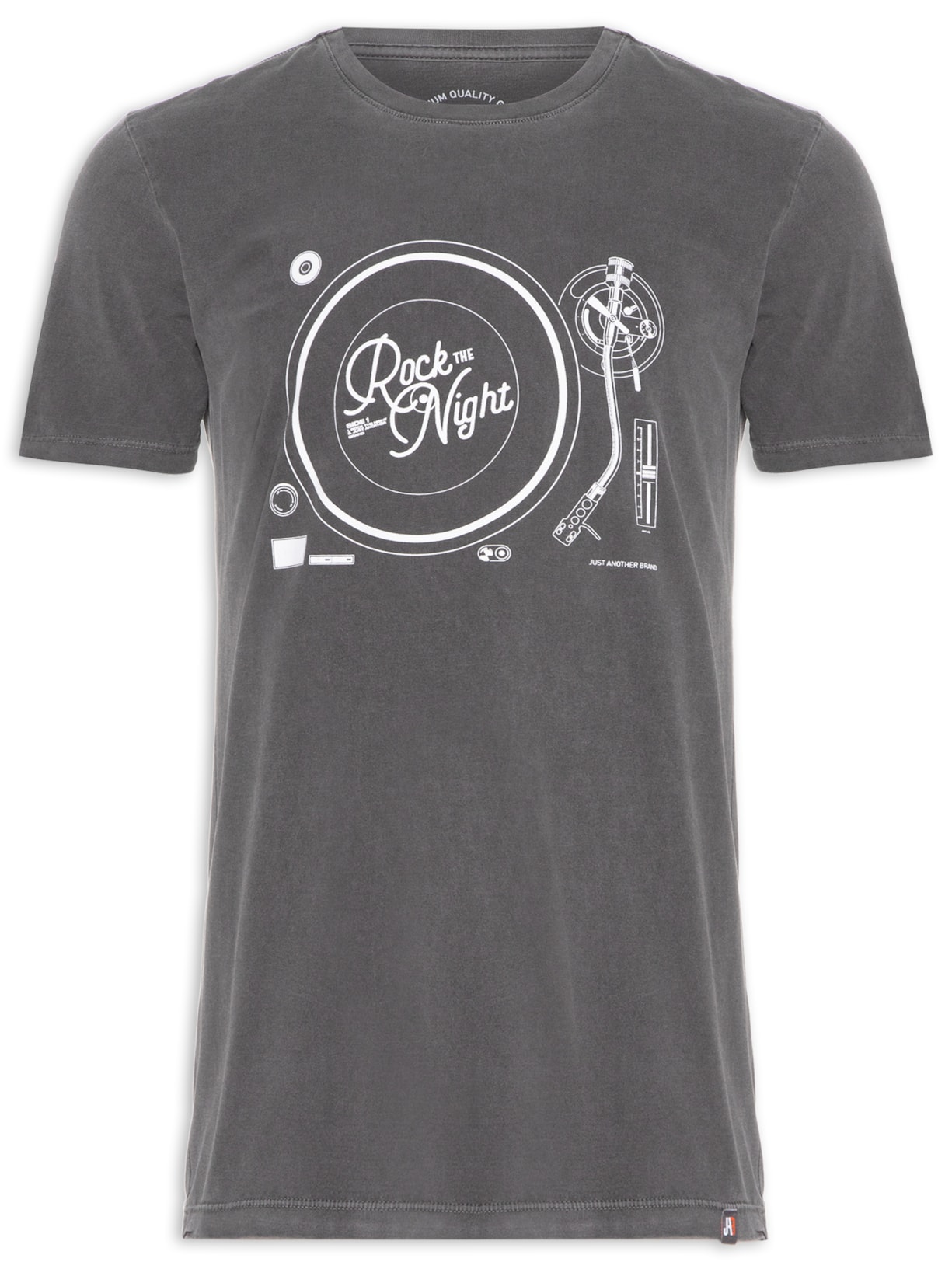 Camiseta Masculina Rock Night - Preto