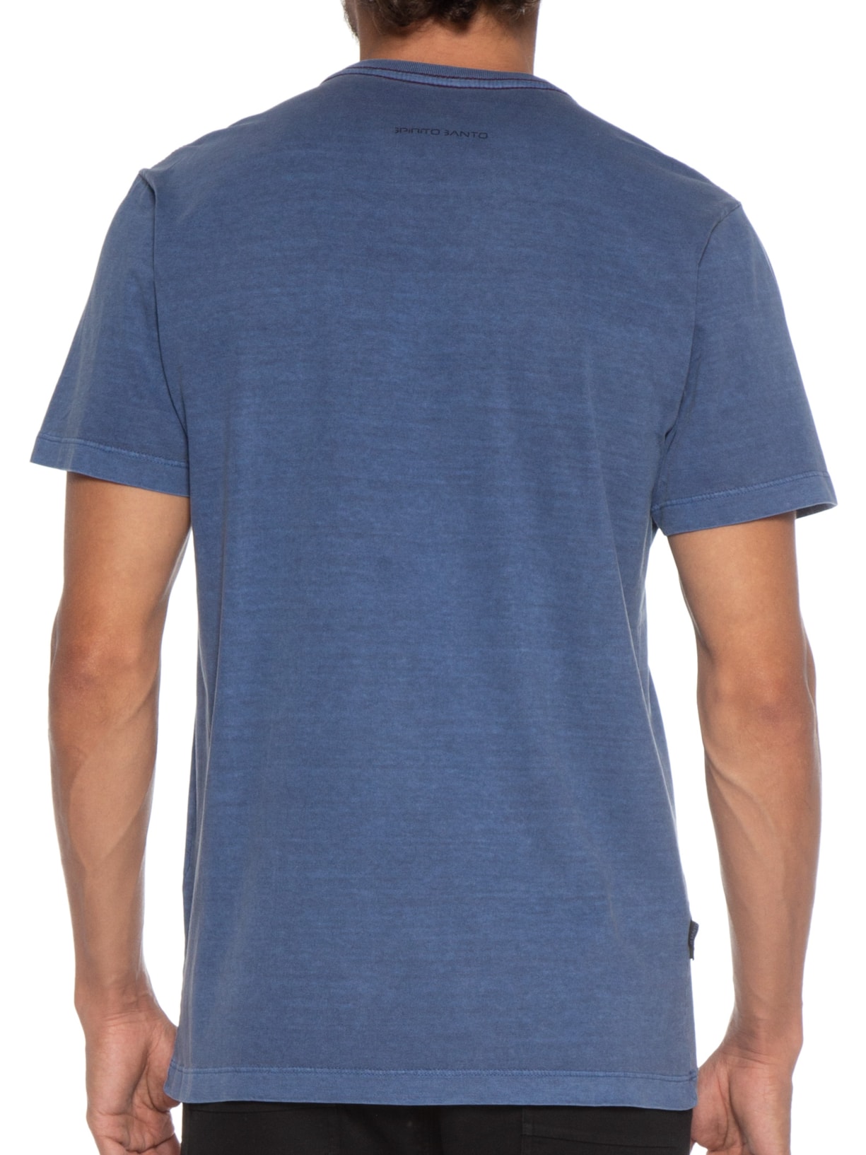 Camiseta Masculina Rock&roll Azul Spirito Santo