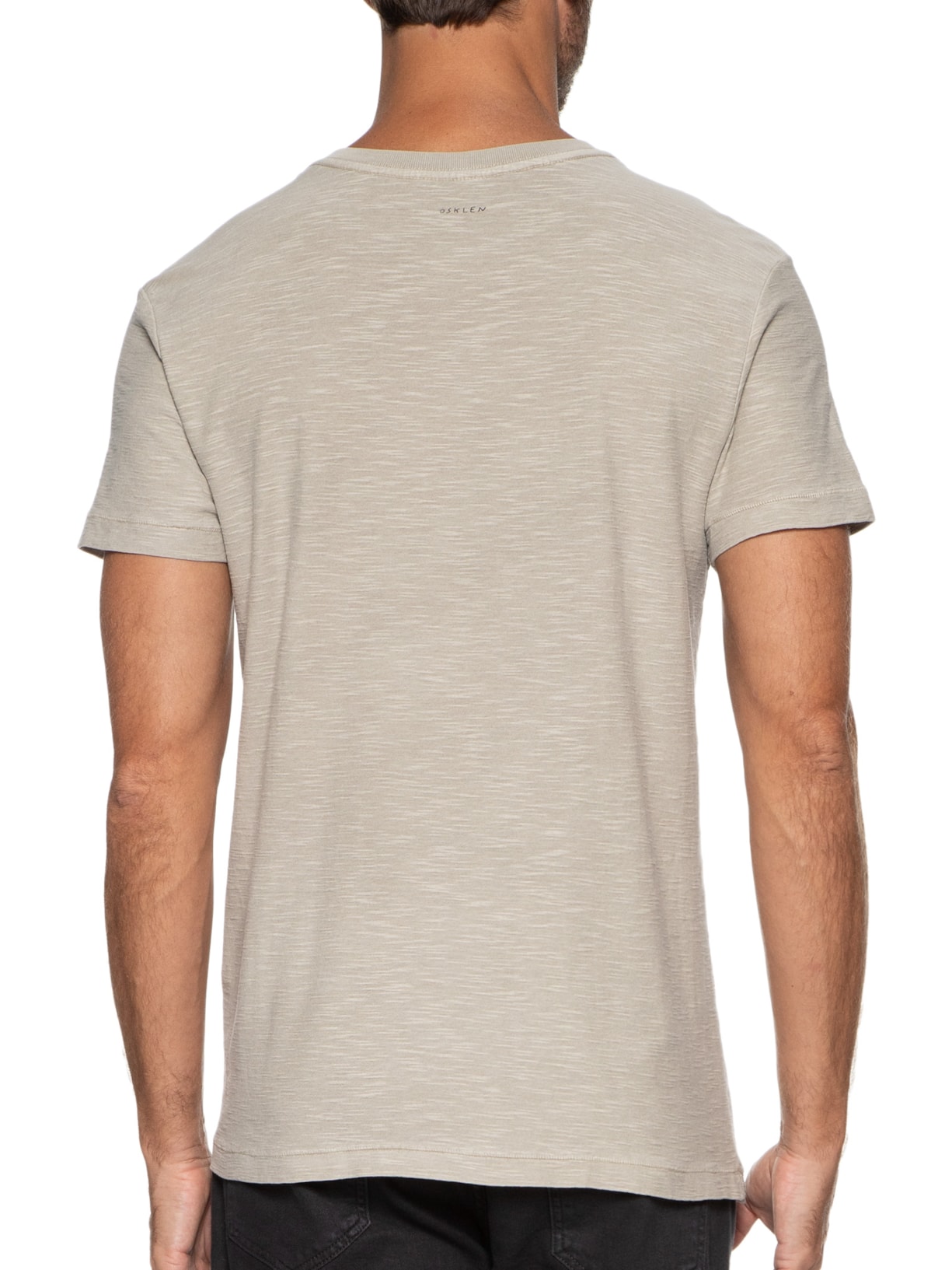 Camiseta Masculina Rough Arpx Frames Bege Osklen