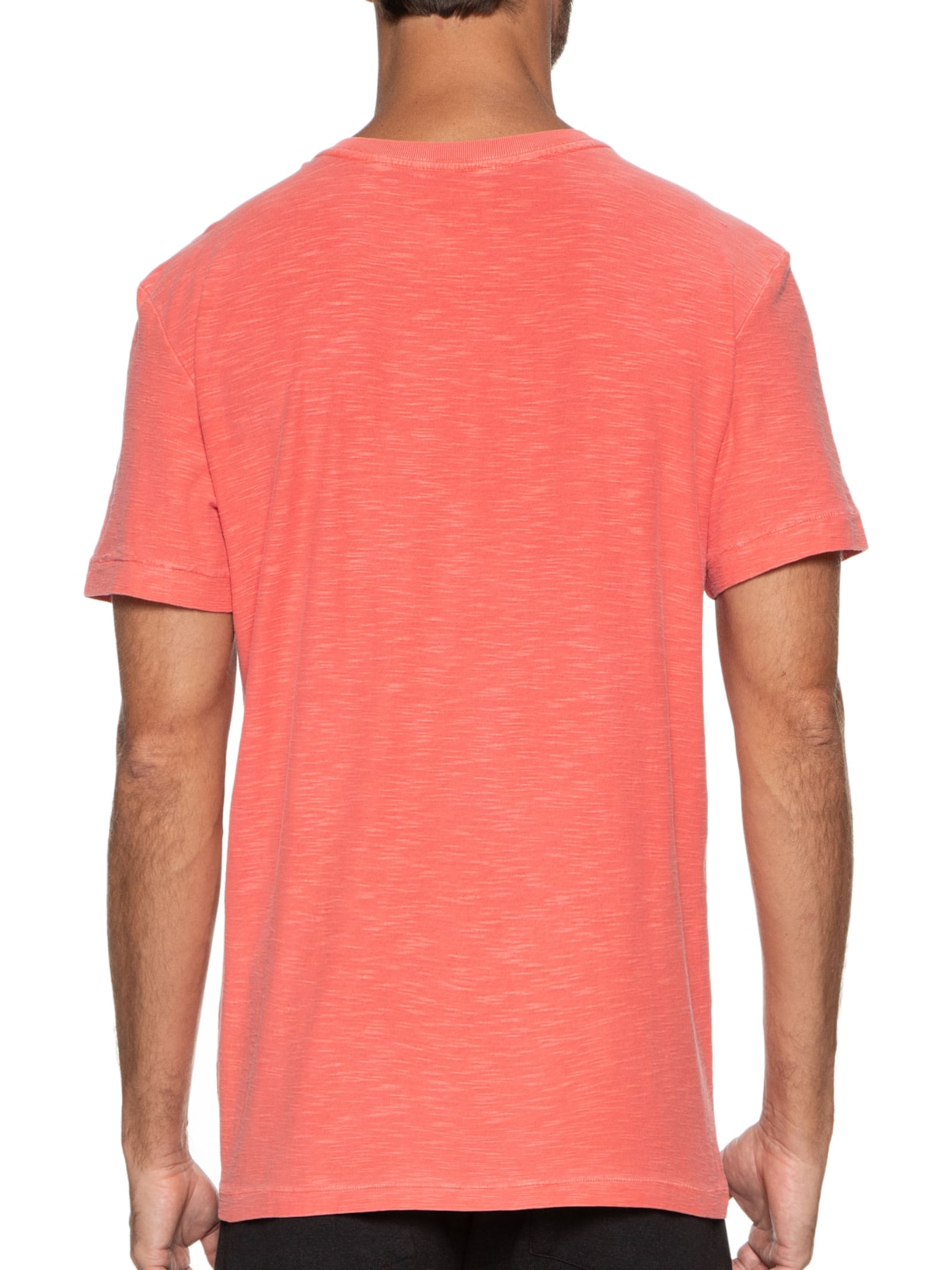 Camiseta Masculina Rough Tridente Sk8 Vermelho Osklen