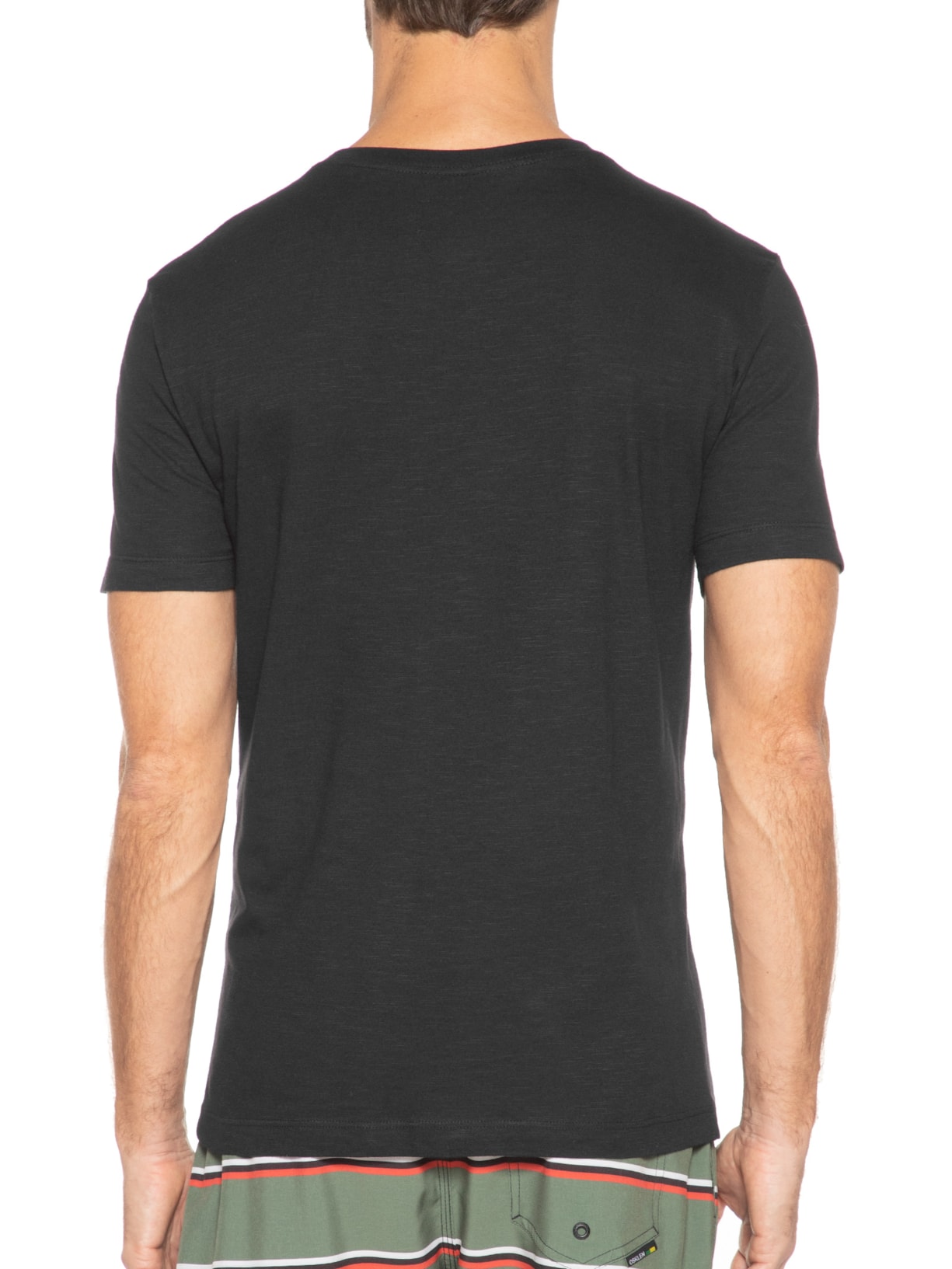 Camiseta Masculina Rough Trkk Rosa Dos Ventos Preto Osklen