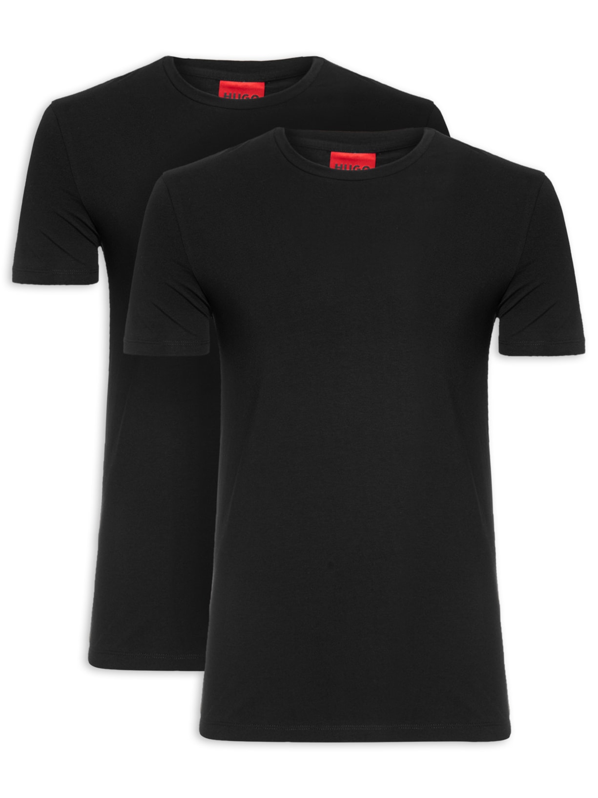 Camiseta Masculina Round - Preto